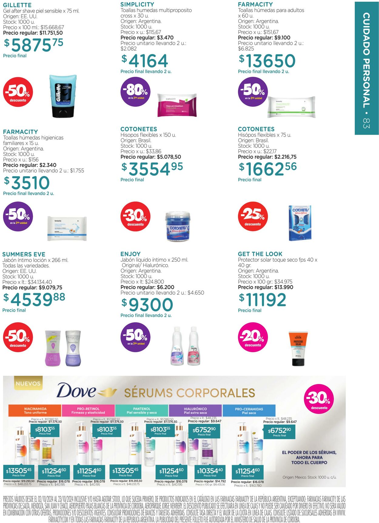 Folleto Farmacity 01.10.2024 - 31.10.2024