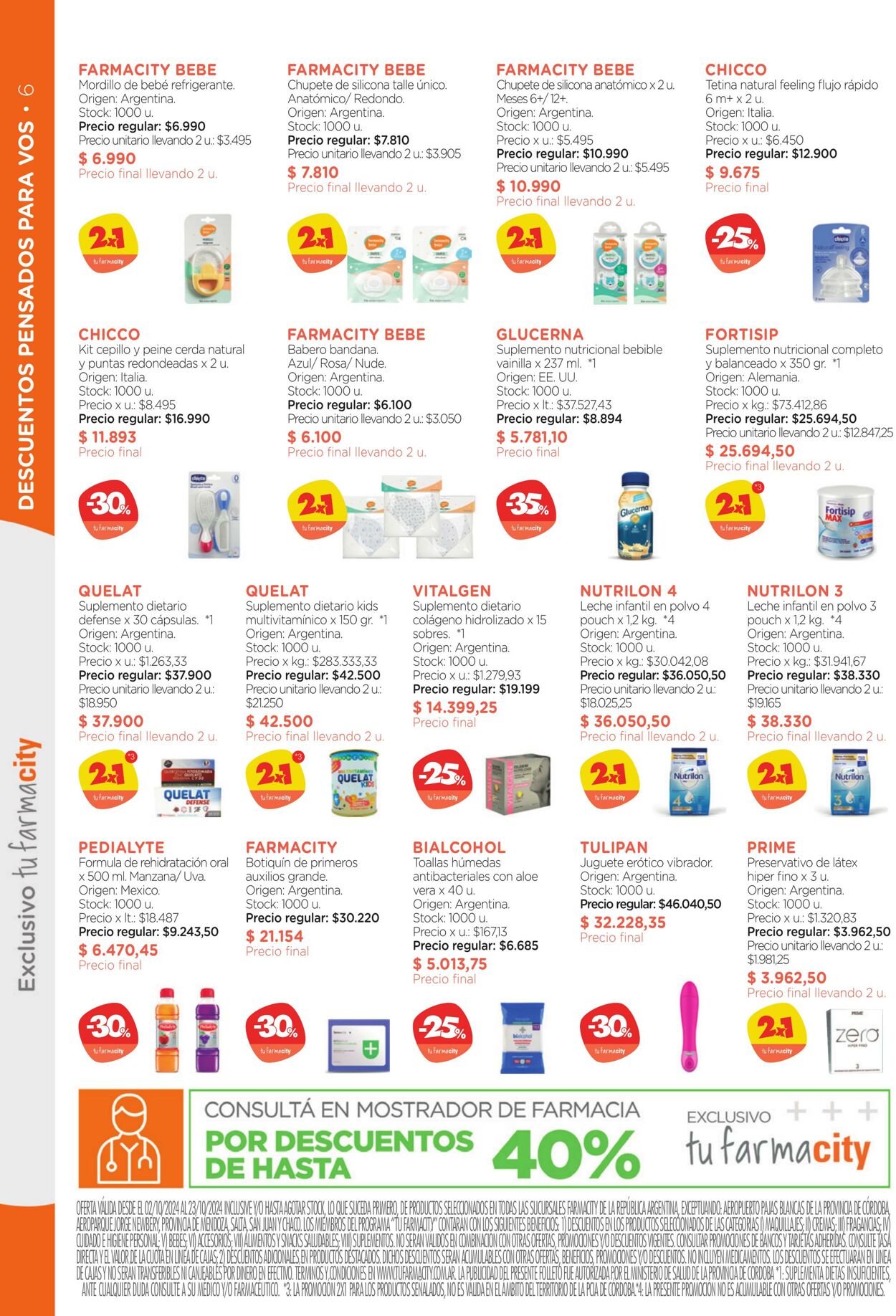 Folleto Farmacity 01.10.2024 - 31.10.2024