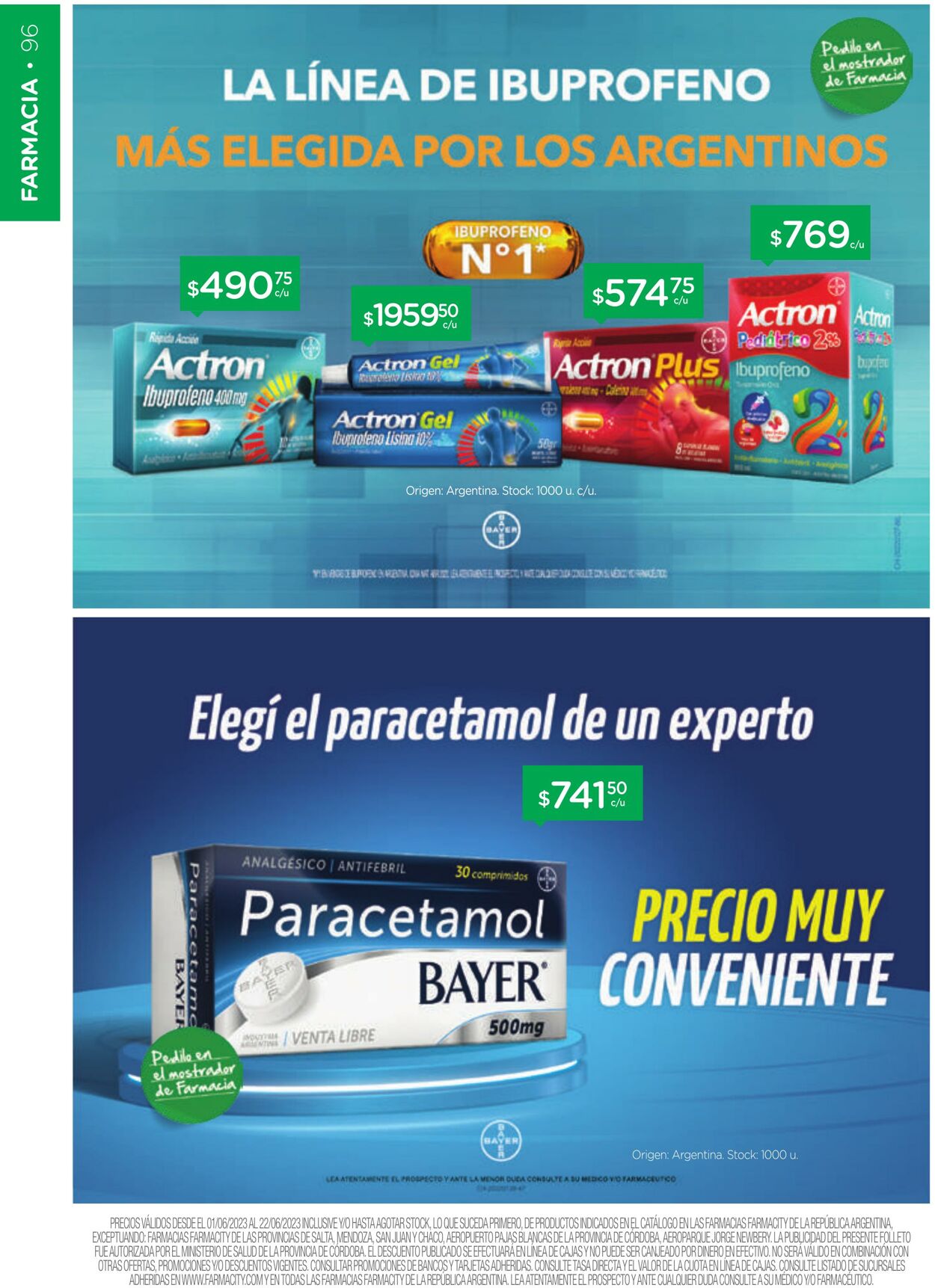 Folleto Farmacity 01.06.2023 - 22.06.2023