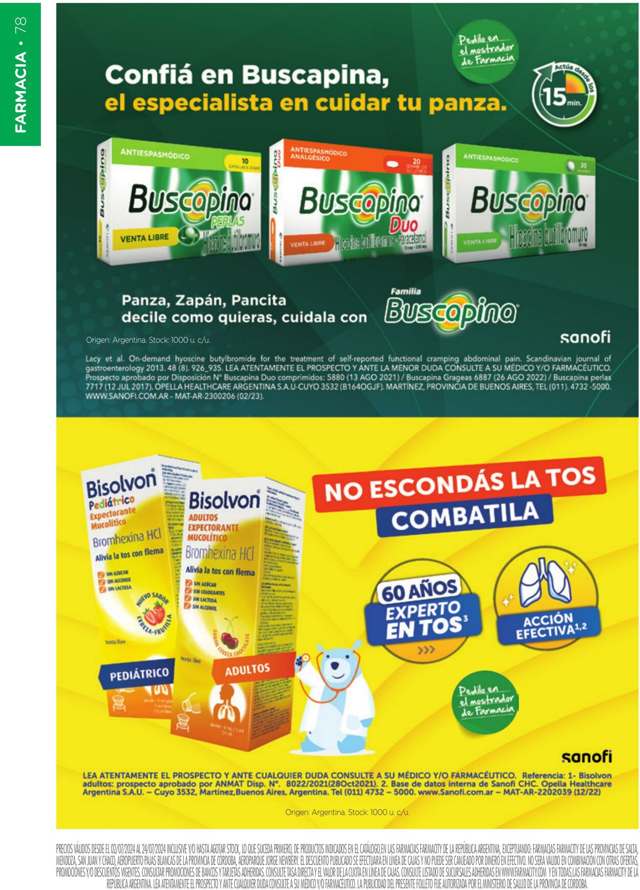 Folleto Farmacity 01.07.2024 - 31.07.2024