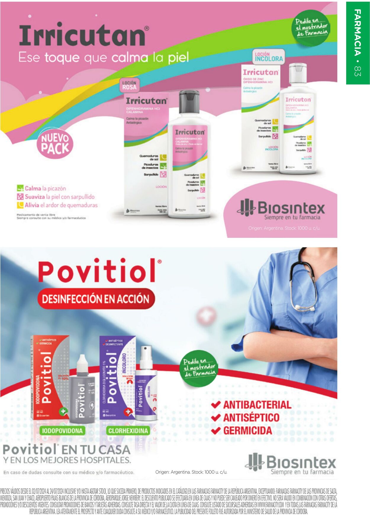 Folleto Farmacity 01.07.2024 - 31.07.2024