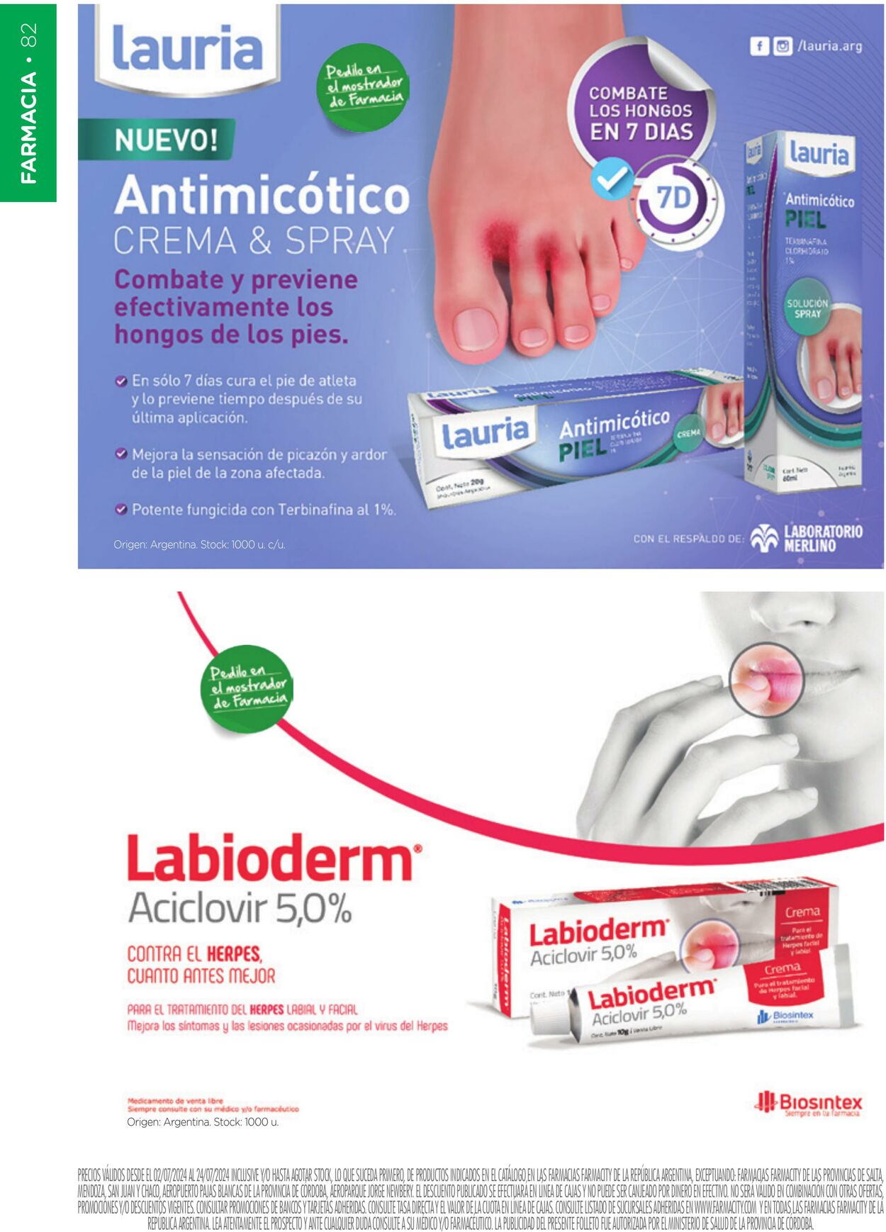 Folleto Farmacity 01.07.2024 - 31.07.2024