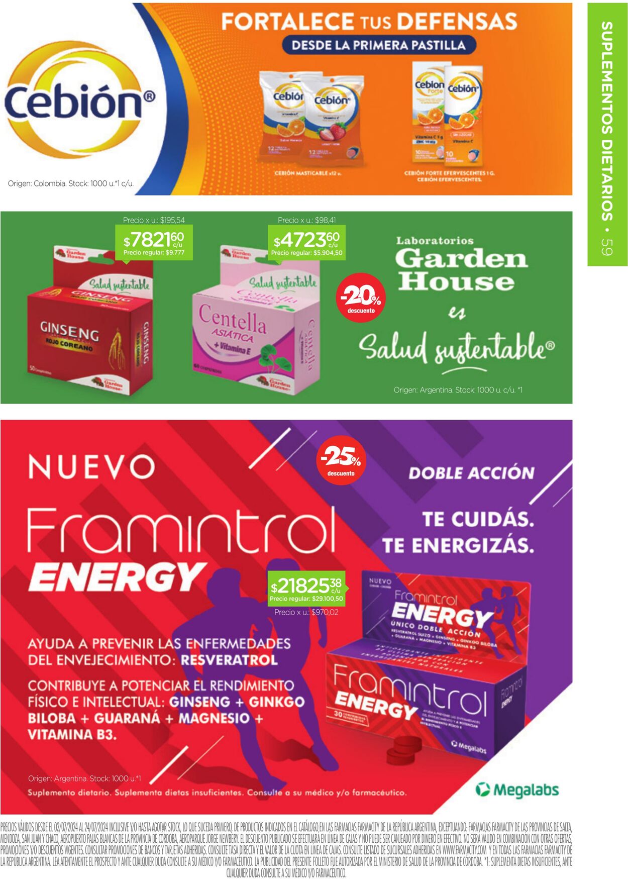 Folleto Farmacity 01.07.2024 - 31.07.2024