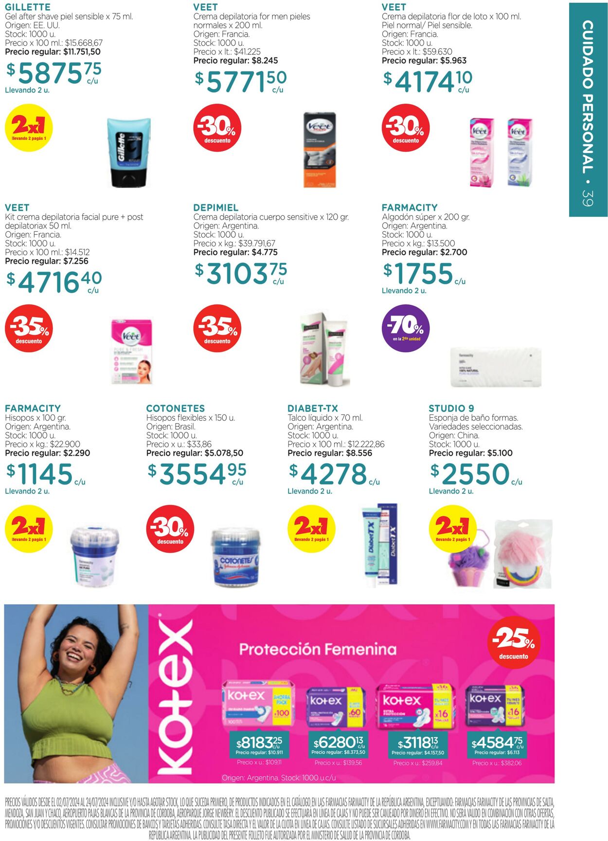 Folleto Farmacity 01.07.2024 - 31.07.2024