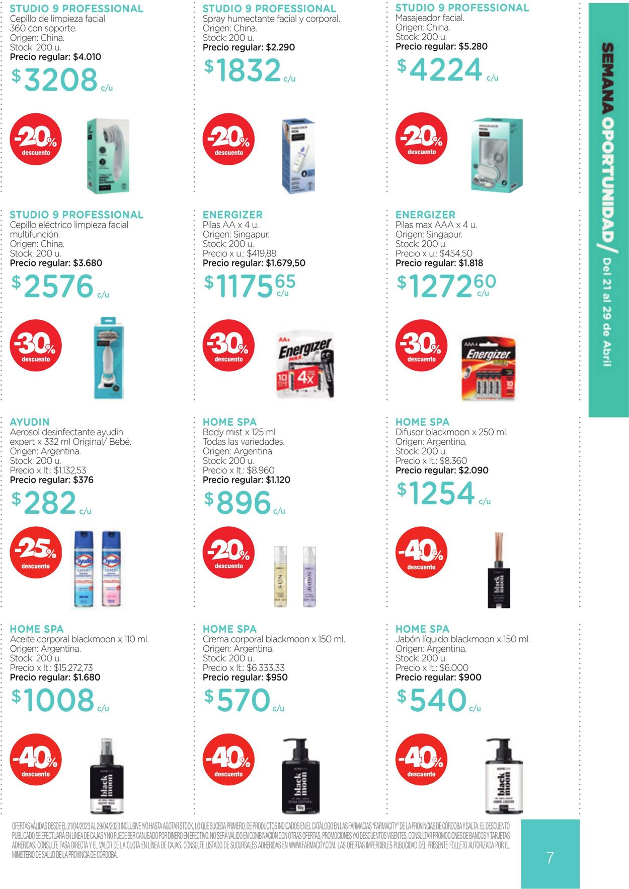 Folleto Farmacity 21.04.2023 - 29.04.2023