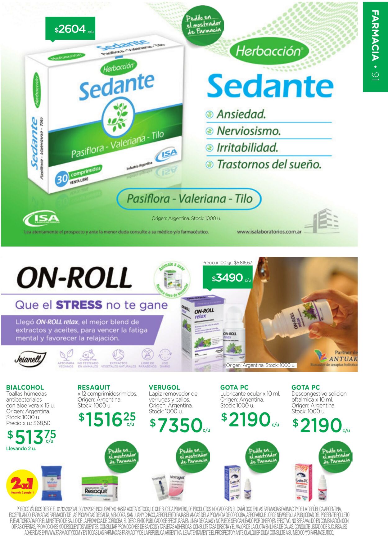 Folleto Farmacity 01.12.2023 - 31.12.2023