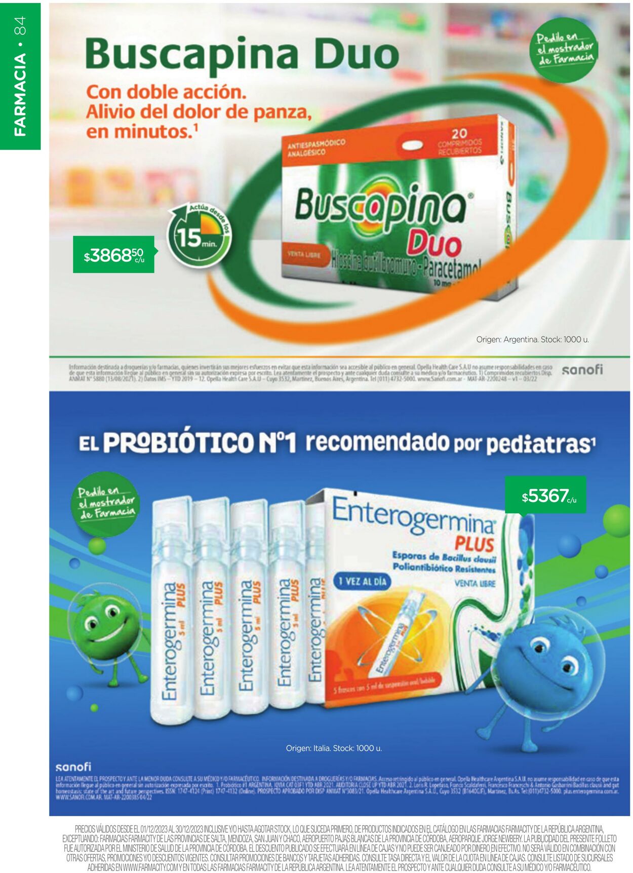 Folleto Farmacity 01.12.2023 - 31.12.2023