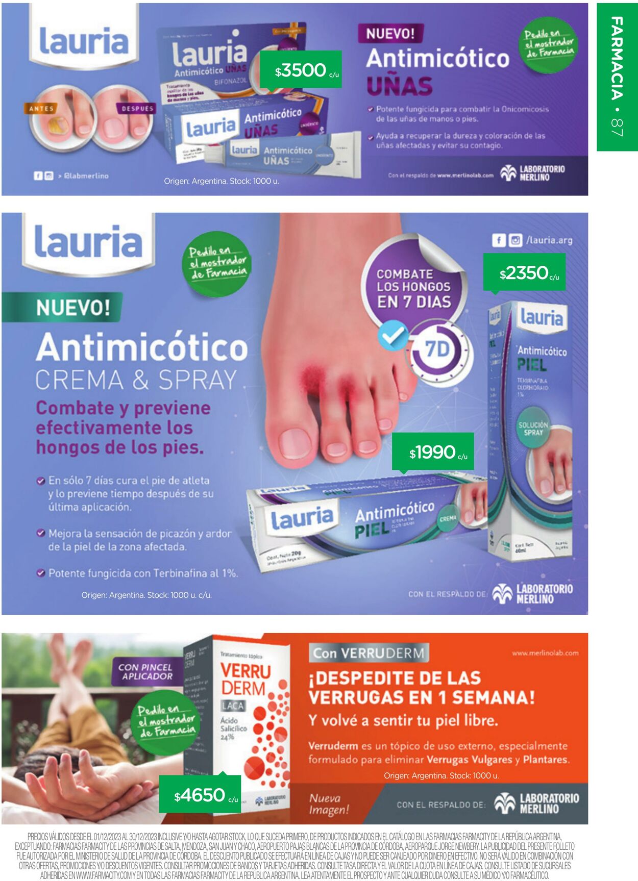 Folleto Farmacity 01.12.2023 - 31.12.2023