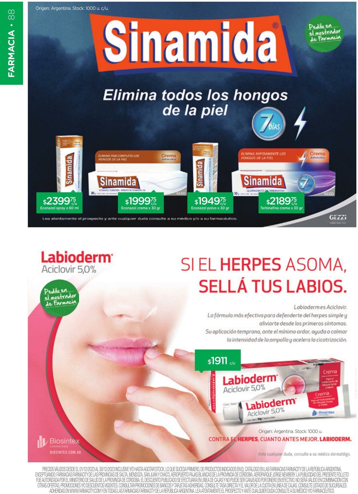 Folleto Farmacity 01.12.2023 - 31.12.2023