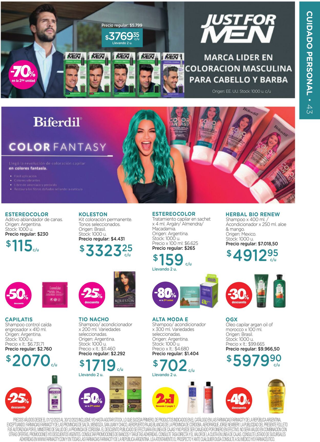 Folleto Farmacity 01.12.2023 - 31.12.2023