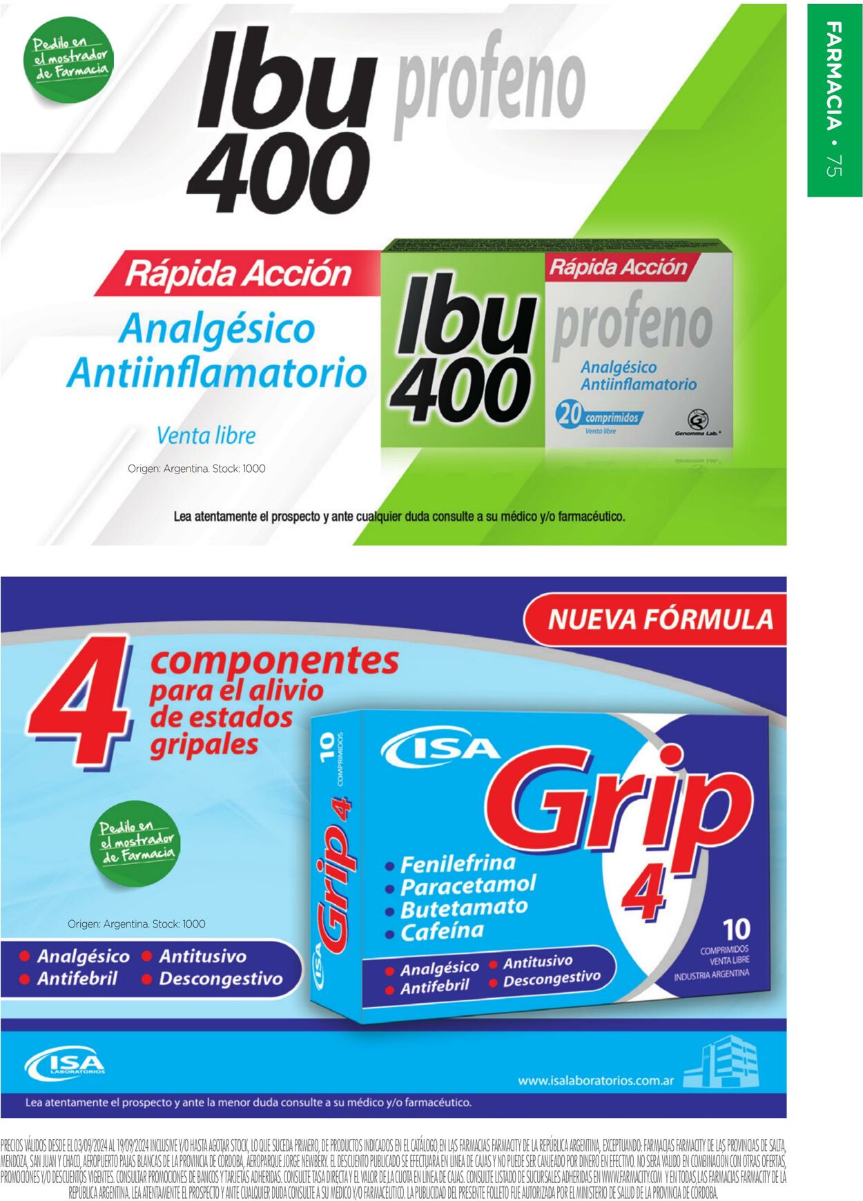 Folleto Farmacity 01.09.2024 - 30.09.2024