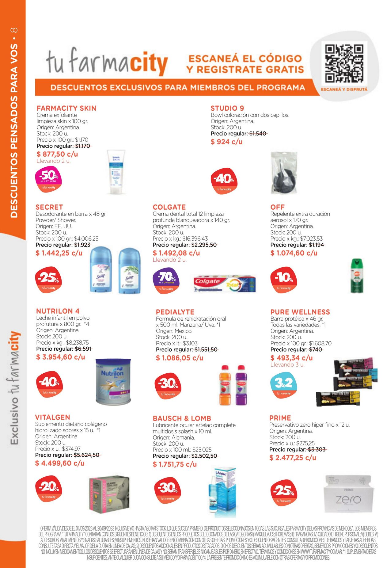 Folleto Farmacity 01.09.2023 - 30.09.2023