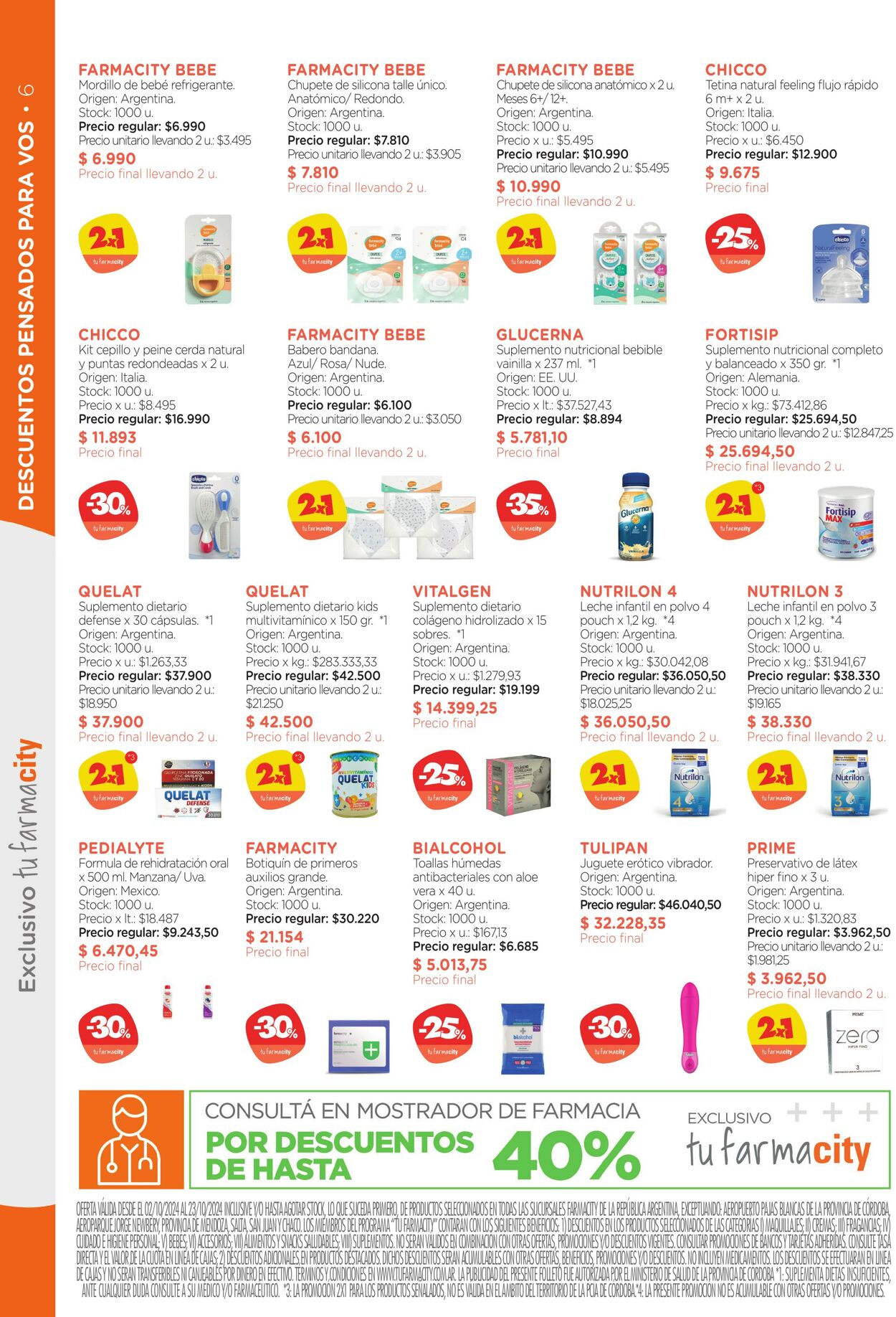 Folleto Farmacity 01.10.2024 - 31.10.2024