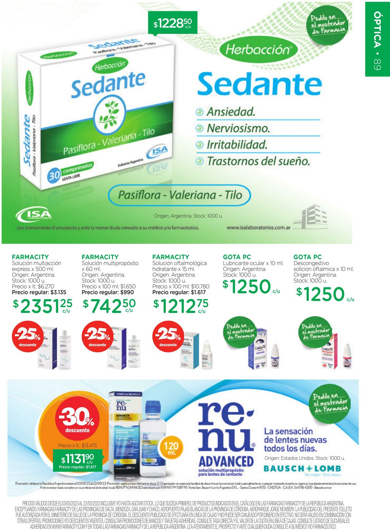 Folleto Farmacity 03.05.2023 - 22.05.2023