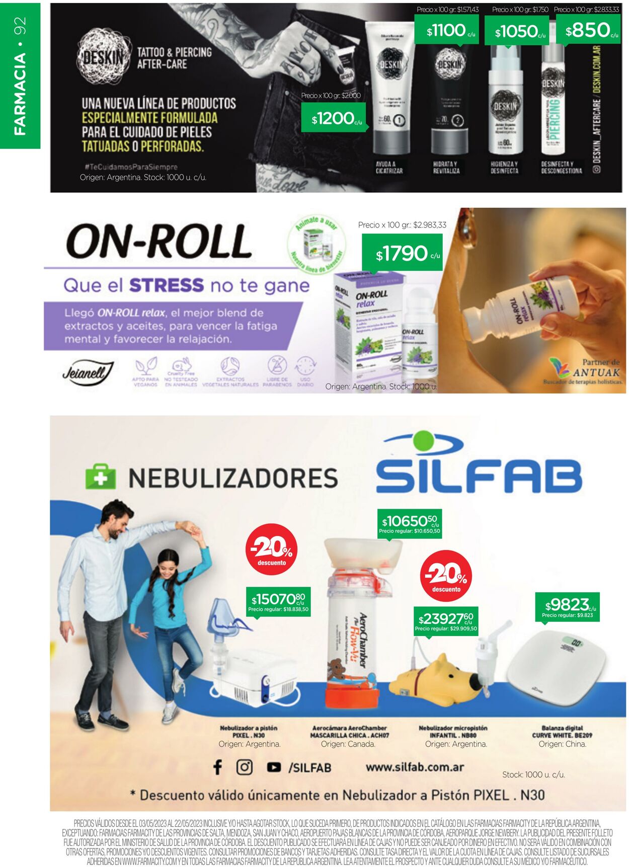 Folleto Farmacity 03.05.2023 - 22.05.2023