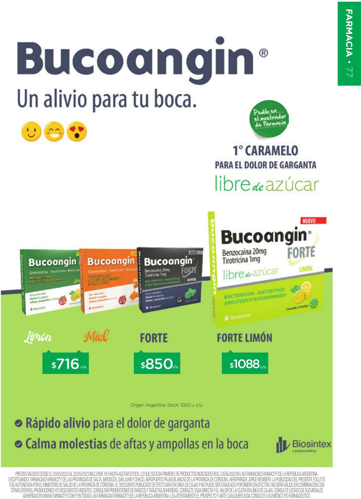 Folleto Farmacity 03.05.2023 - 22.05.2023