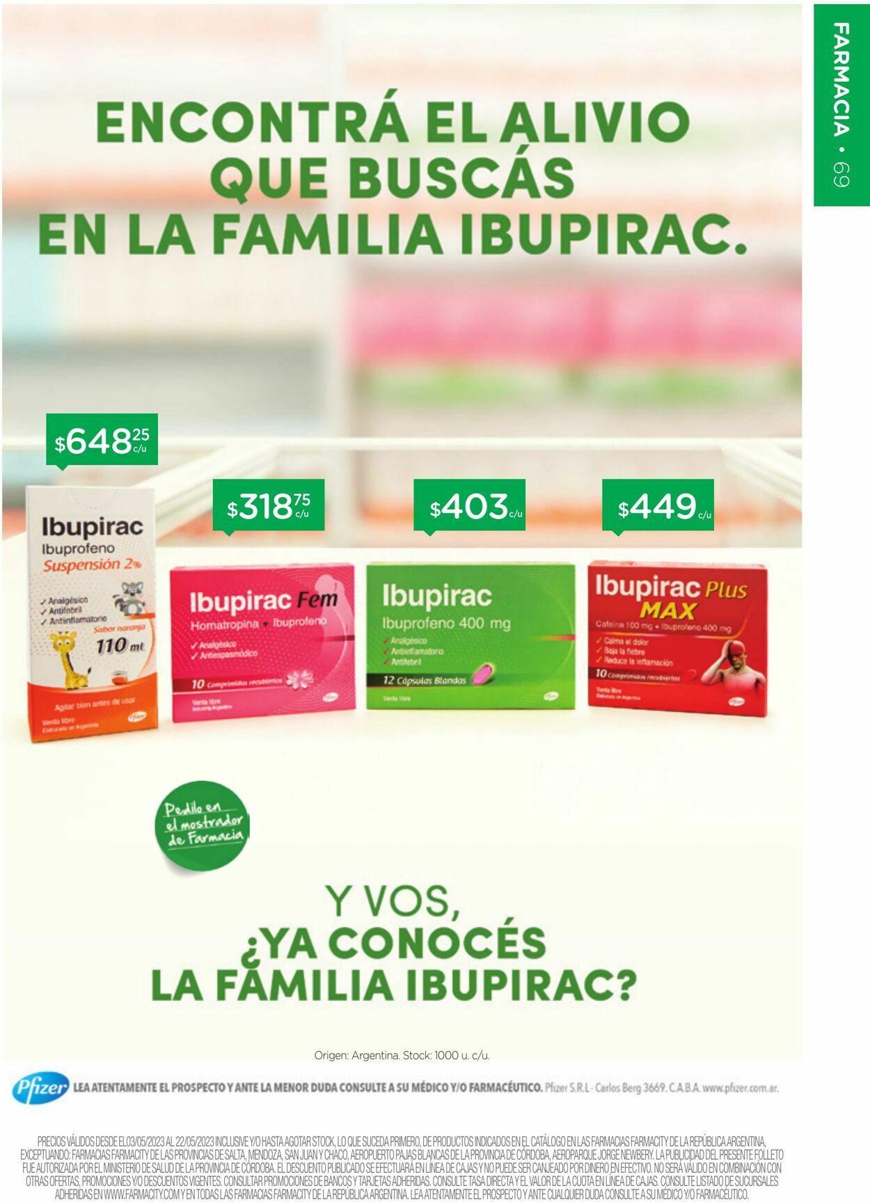 Folleto Farmacity 03.05.2023 - 22.05.2023