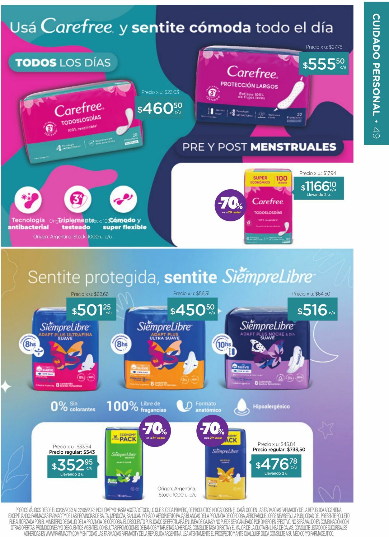 Folleto Farmacity 03.05.2023 - 22.05.2023