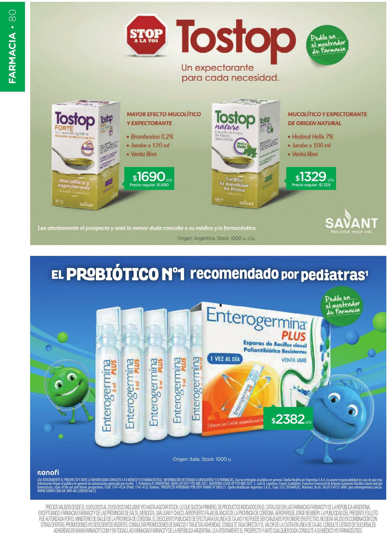 Folleto Farmacity 03.05.2023 - 22.05.2023