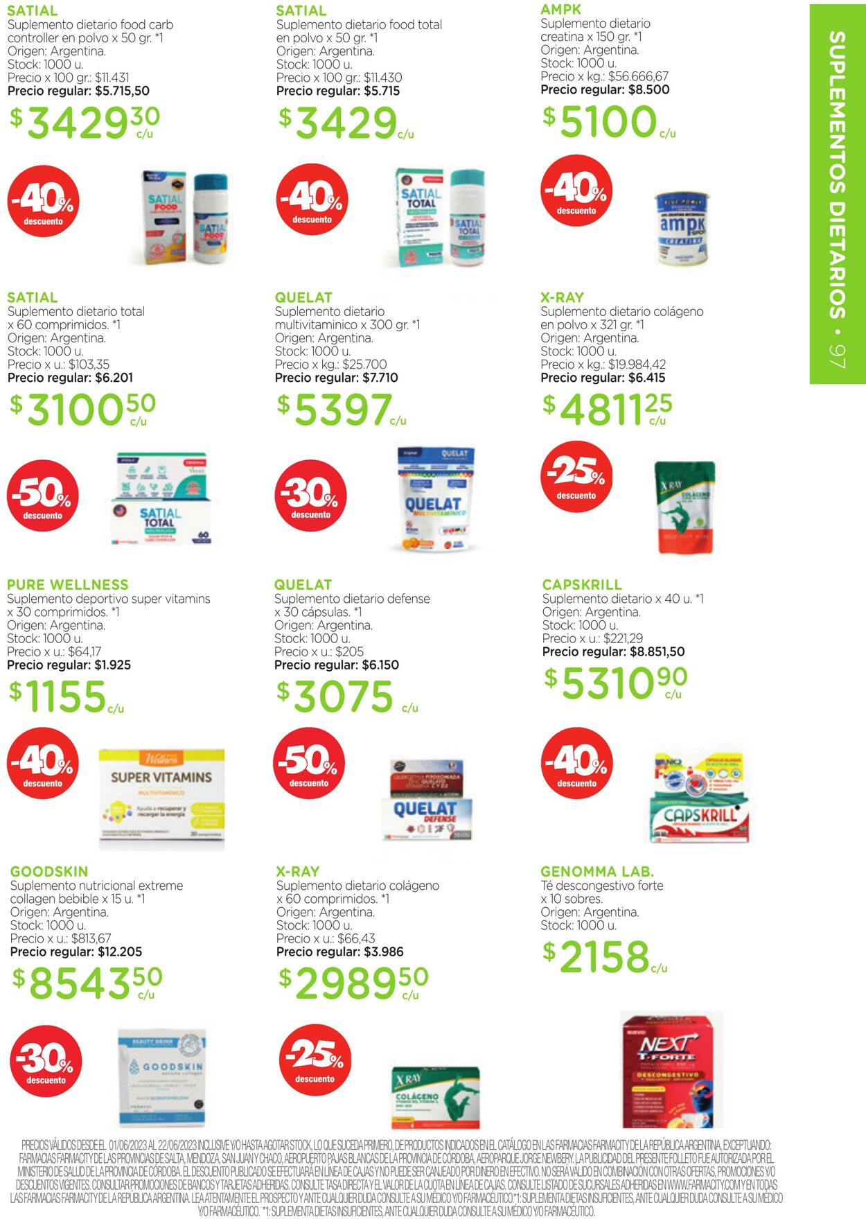 Folleto Farmacity 01.06.2023 - 22.06.2023