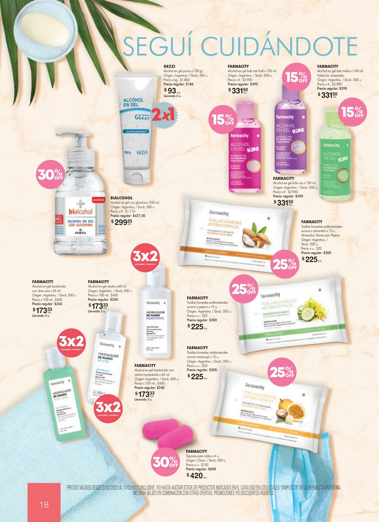 Folleto Farmacity 01.02.2023 - 17.02.2023