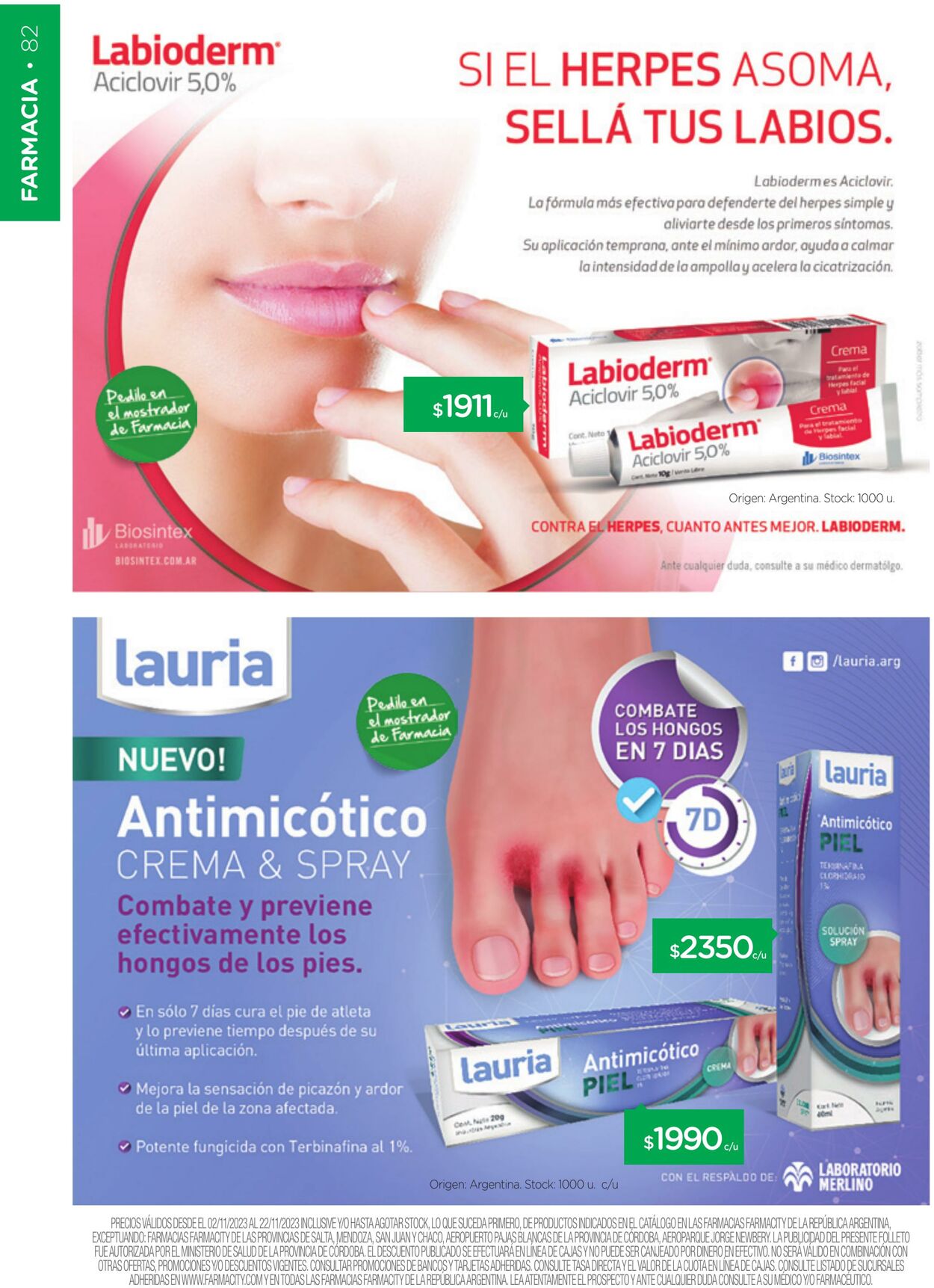 Folleto Farmacity 01.11.2023 - 30.11.2023