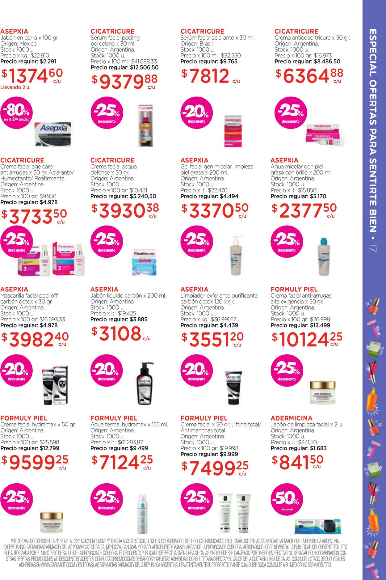 Folleto Farmacity 01.11.2023 - 30.11.2023