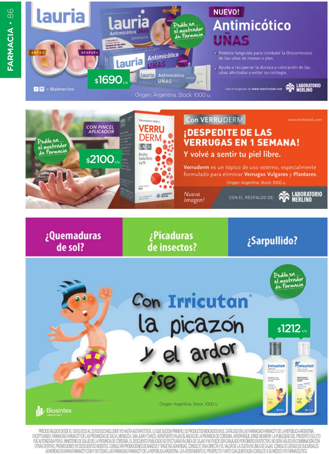 Folleto Farmacity 03.05.2023 - 22.05.2023