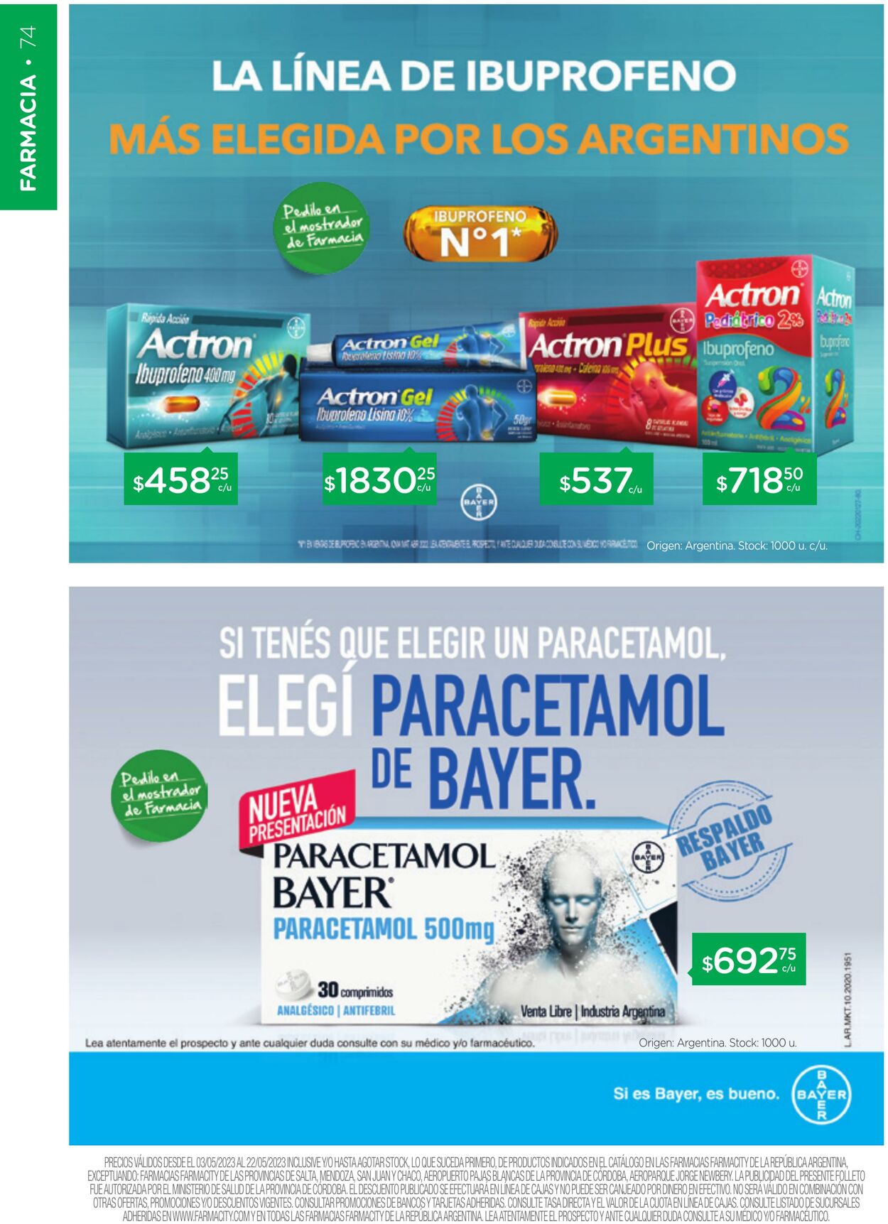 Folleto Farmacity 03.05.2023 - 22.05.2023