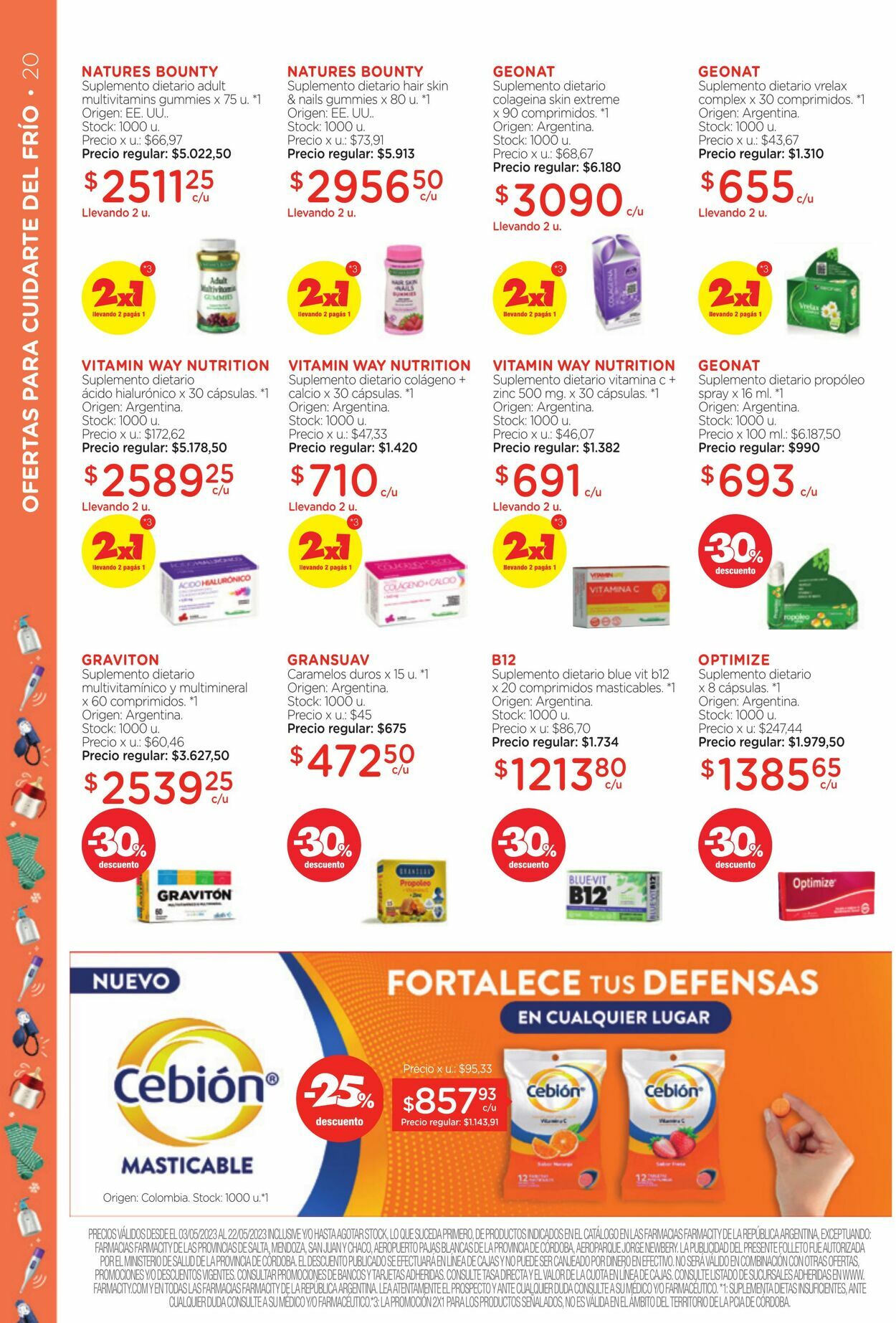 Folleto Farmacity 03.05.2023 - 22.05.2023