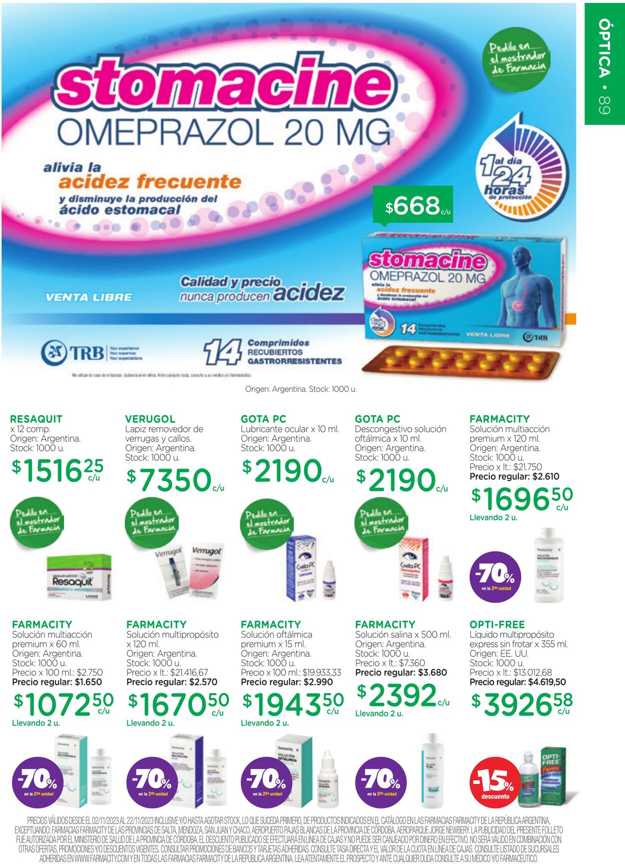 Folleto Farmacity 01.11.2023 - 30.11.2023