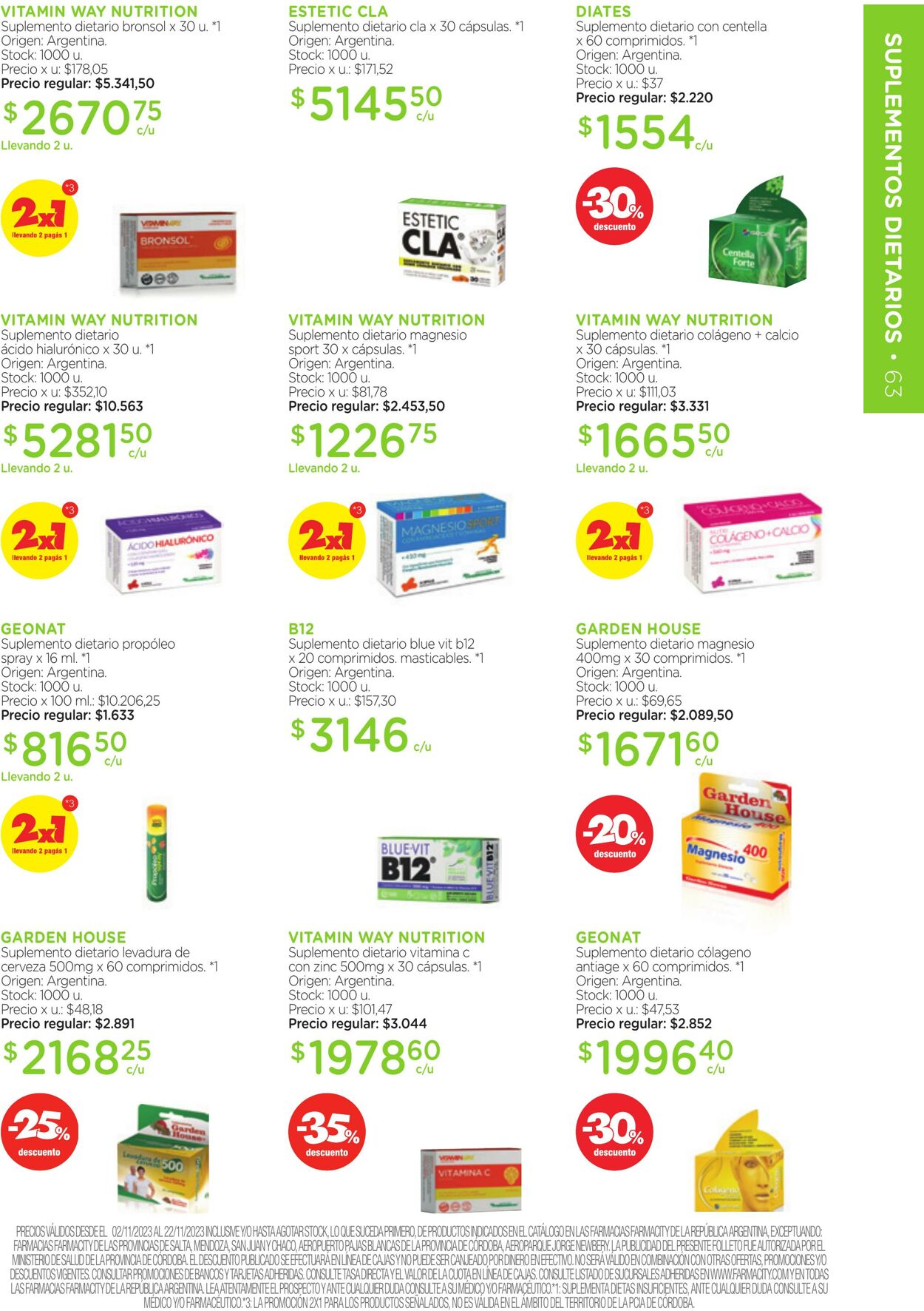 Folleto Farmacity 01.11.2023 - 30.11.2023