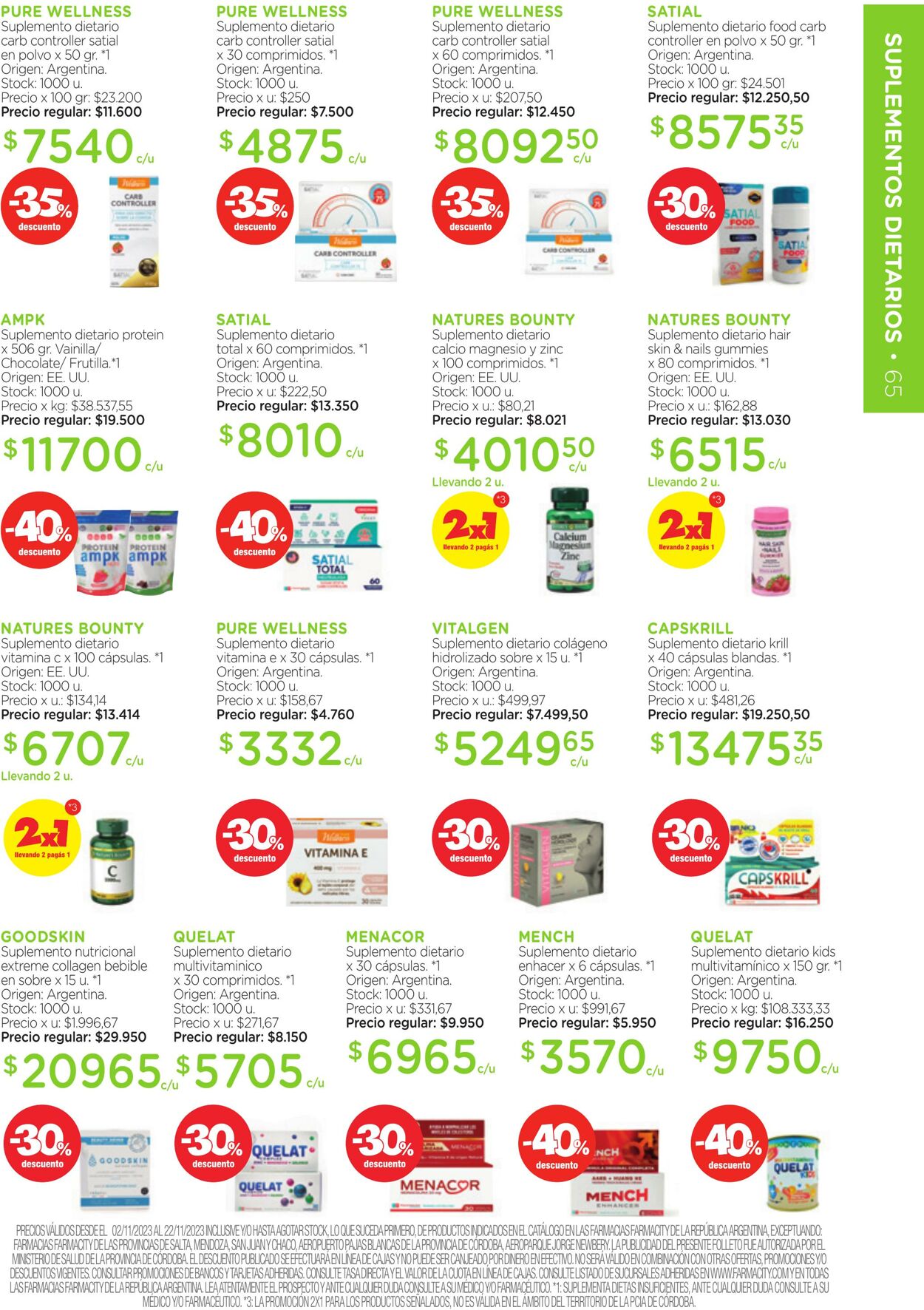 Folleto Farmacity 01.11.2023 - 30.11.2023