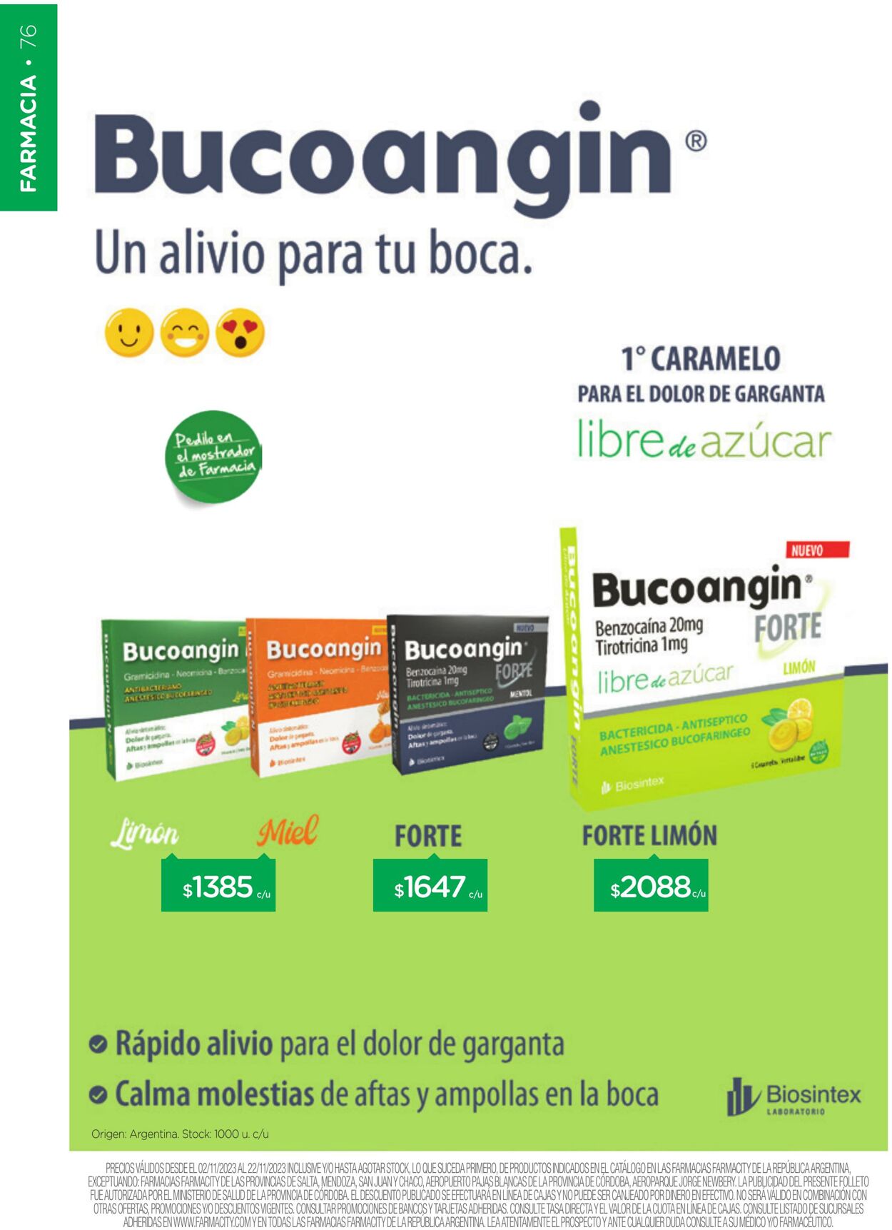 Folleto Farmacity 01.11.2023 - 30.11.2023