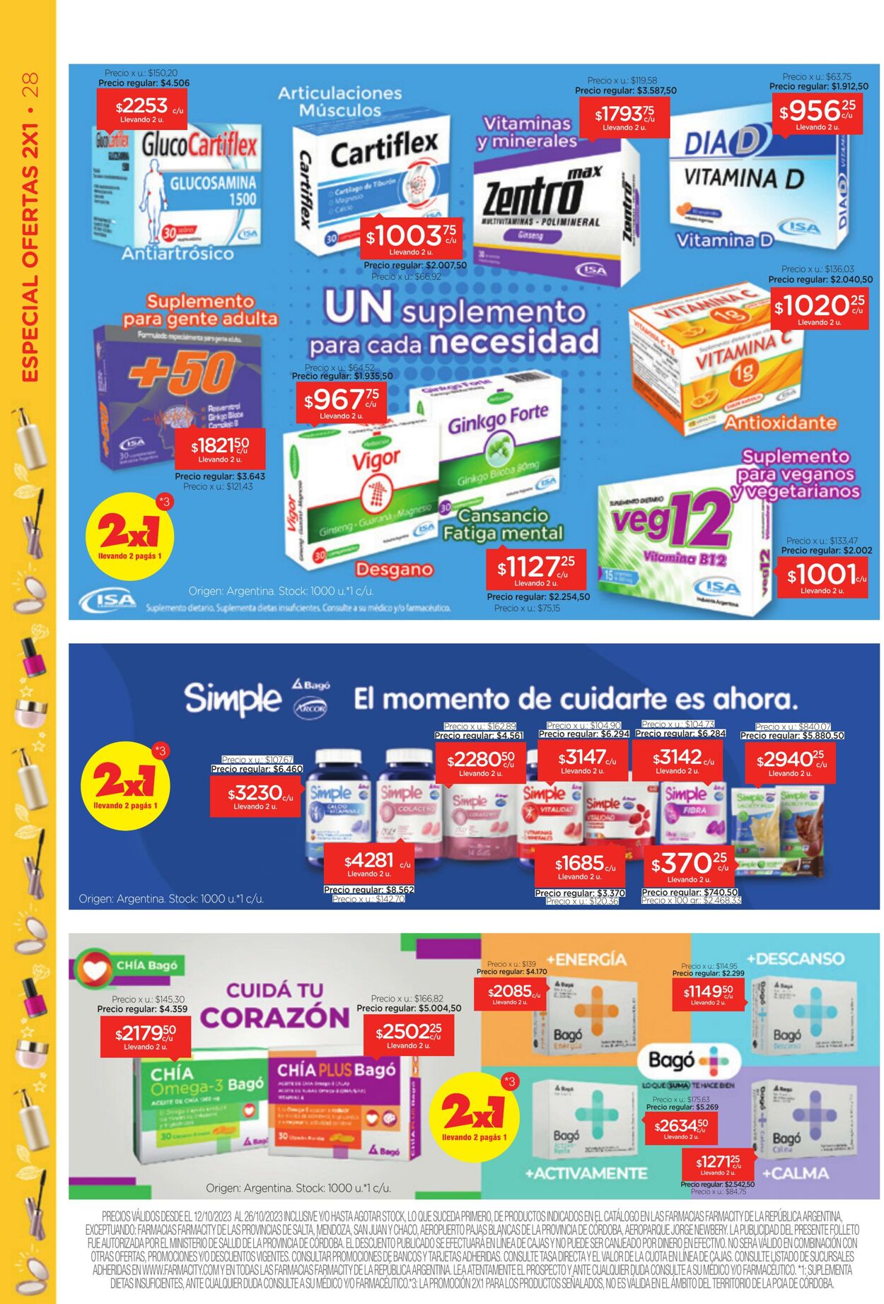 Folleto Farmacity 01.10.2023 - 31.10.2023