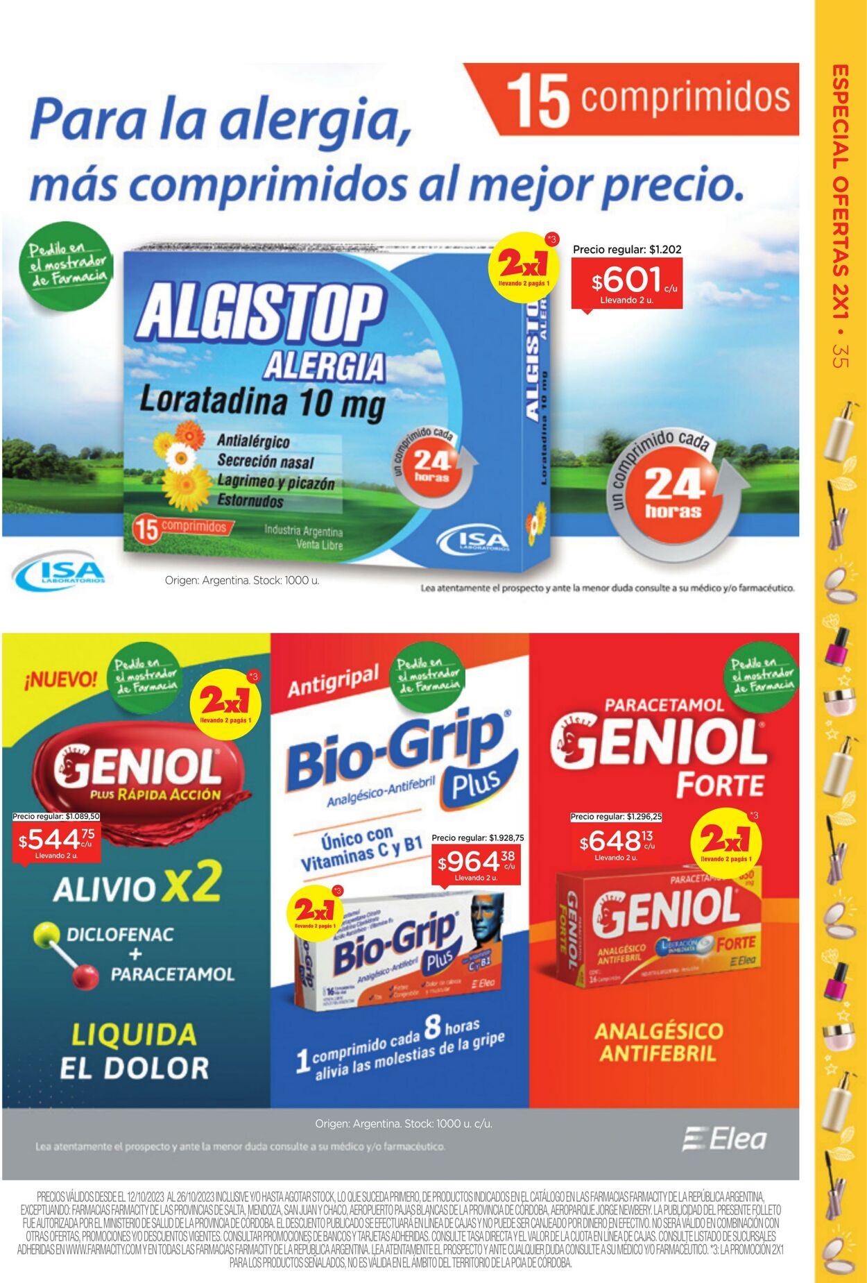 Folleto Farmacity 01.10.2023 - 31.10.2023