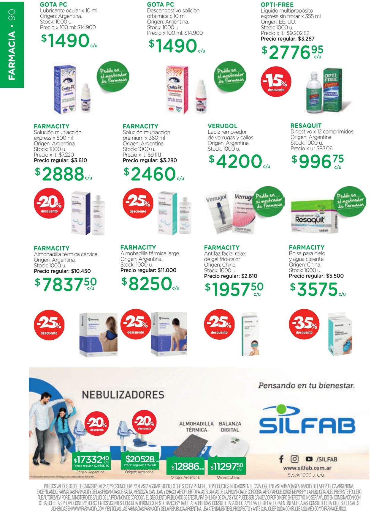 Folleto Farmacity 01.07.2023 - 31.07.2023