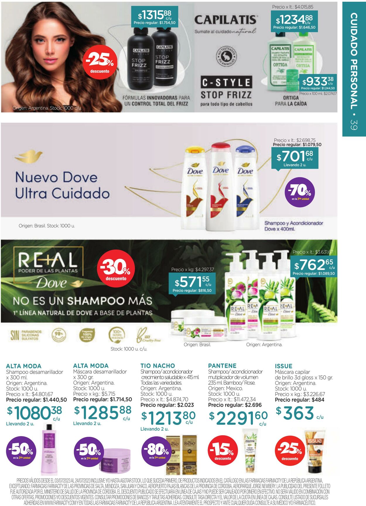 Folleto Farmacity 01.07.2023 - 31.07.2023