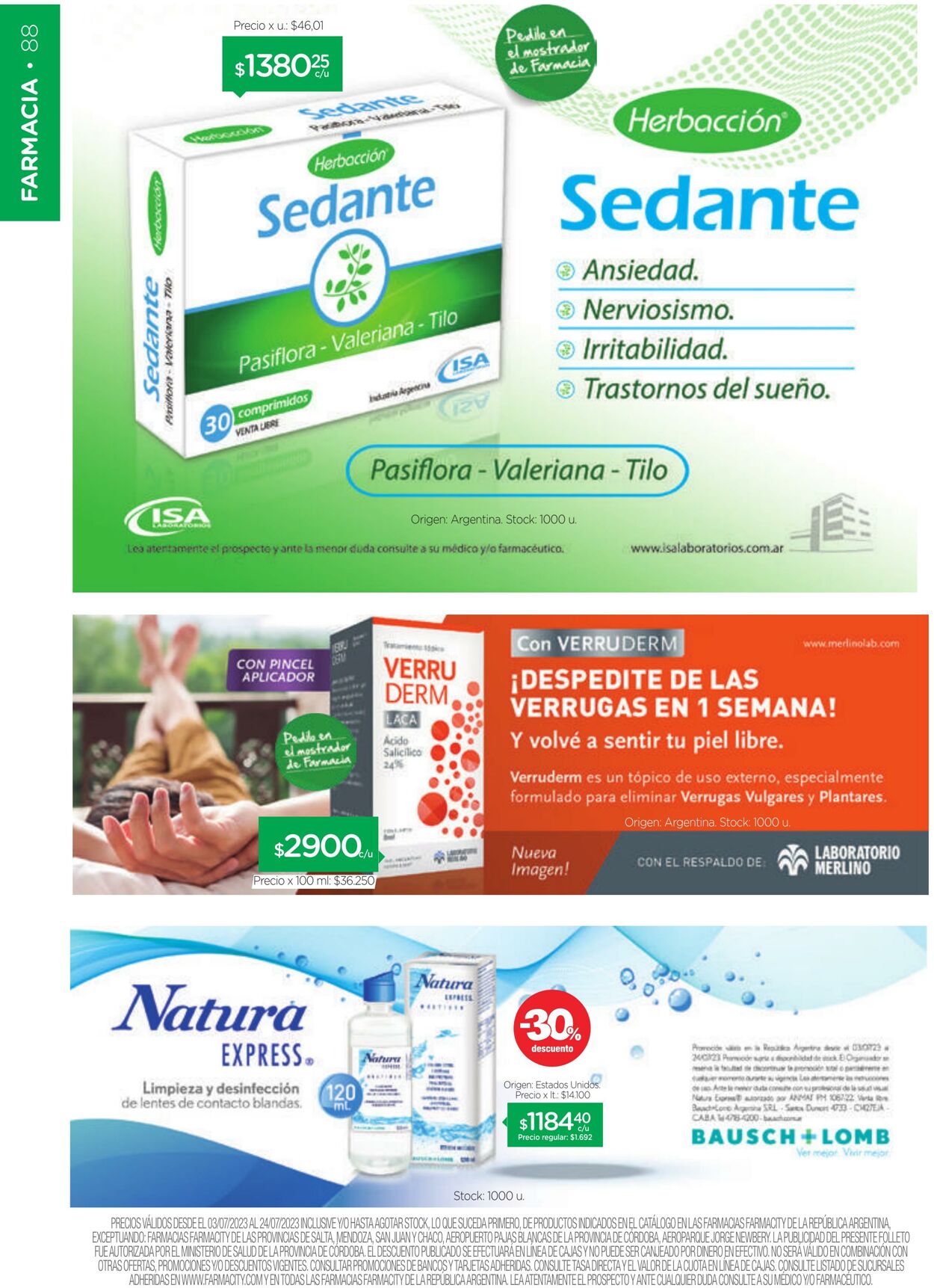 Folleto Farmacity 01.07.2023 - 31.07.2023