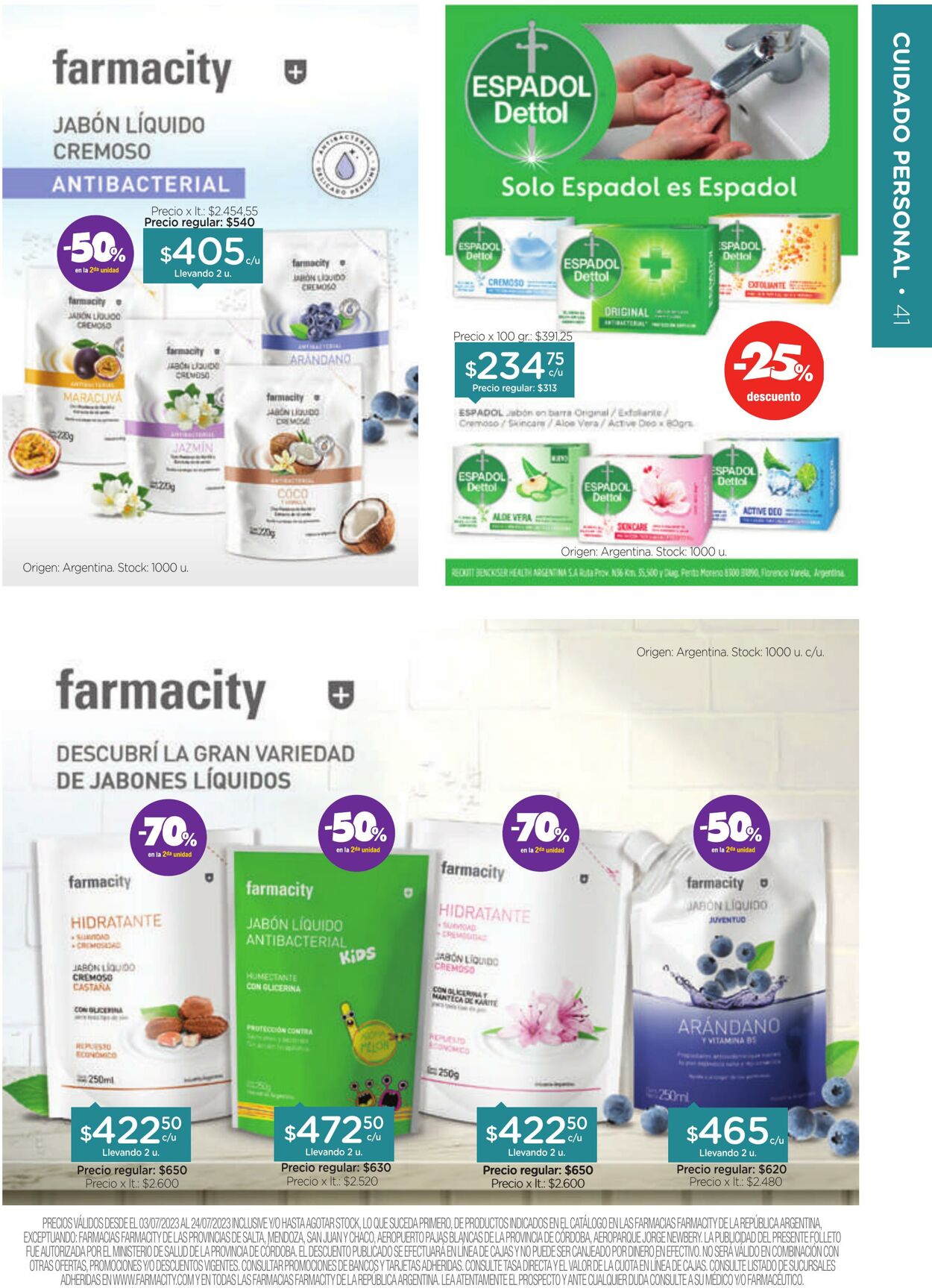 Folleto Farmacity 01.07.2023 - 31.07.2023