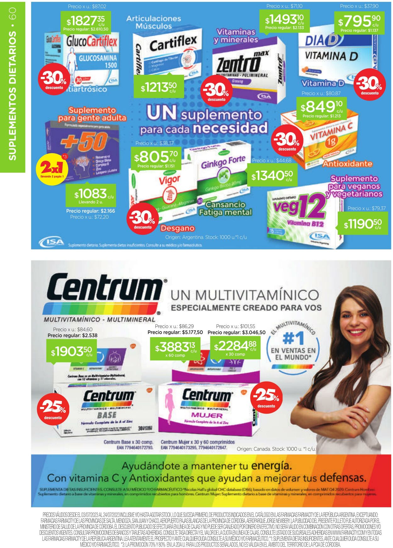 Folleto Farmacity 01.07.2023 - 31.07.2023