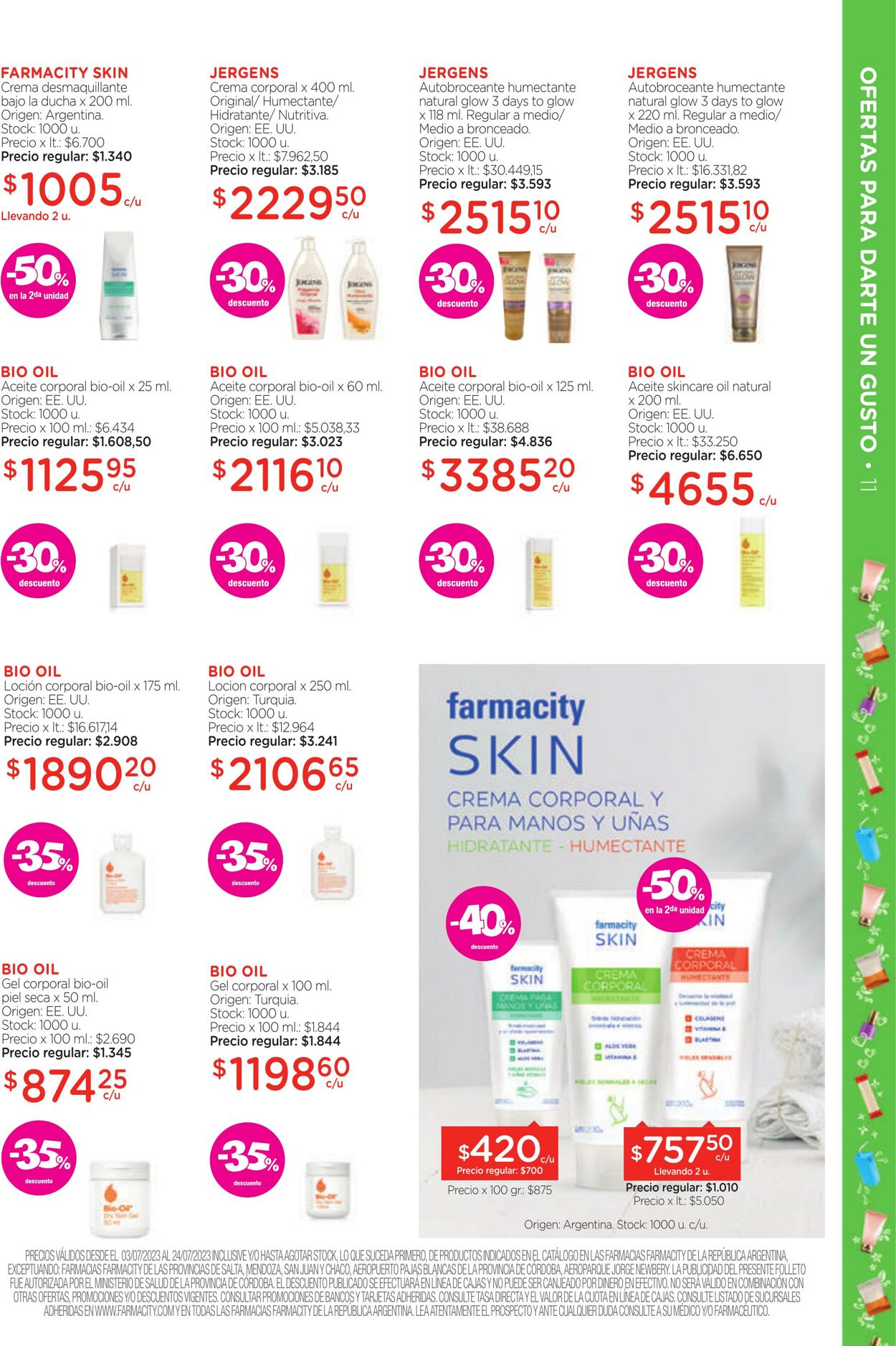 Folleto Farmacity 01.07.2023 - 31.07.2023