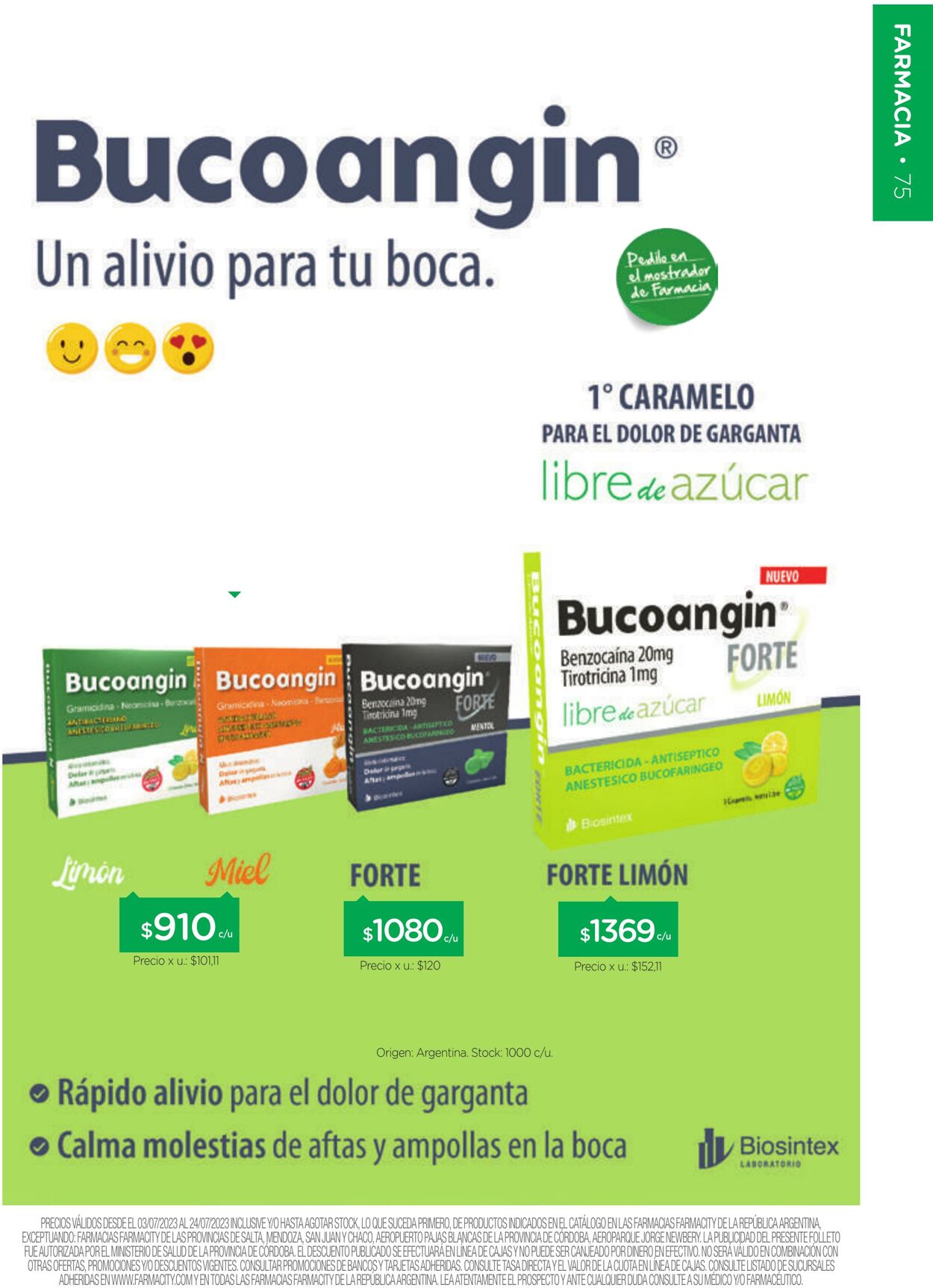 Folleto Farmacity 01.07.2023 - 31.07.2023