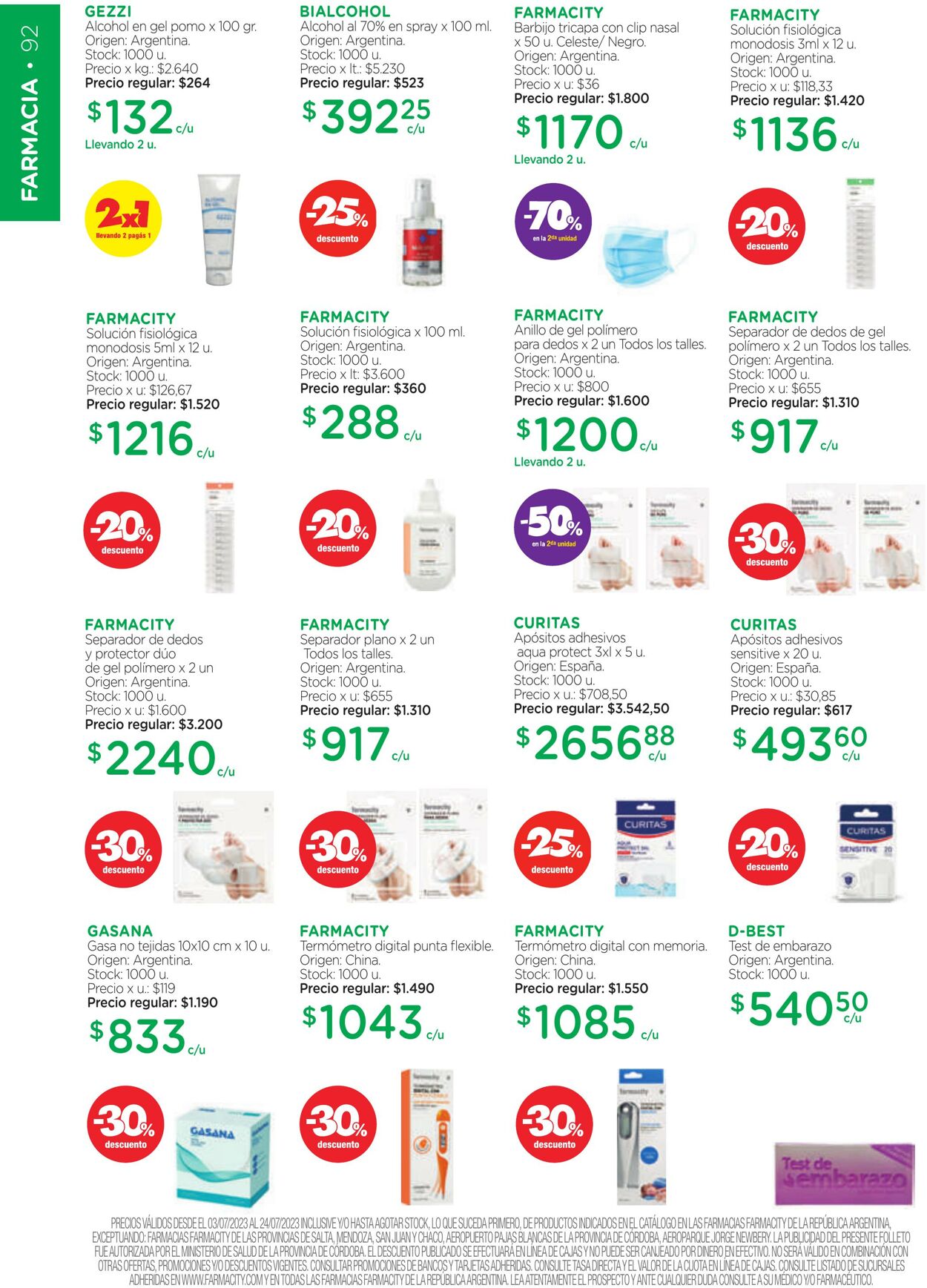 Folleto Farmacity 01.07.2023 - 31.07.2023