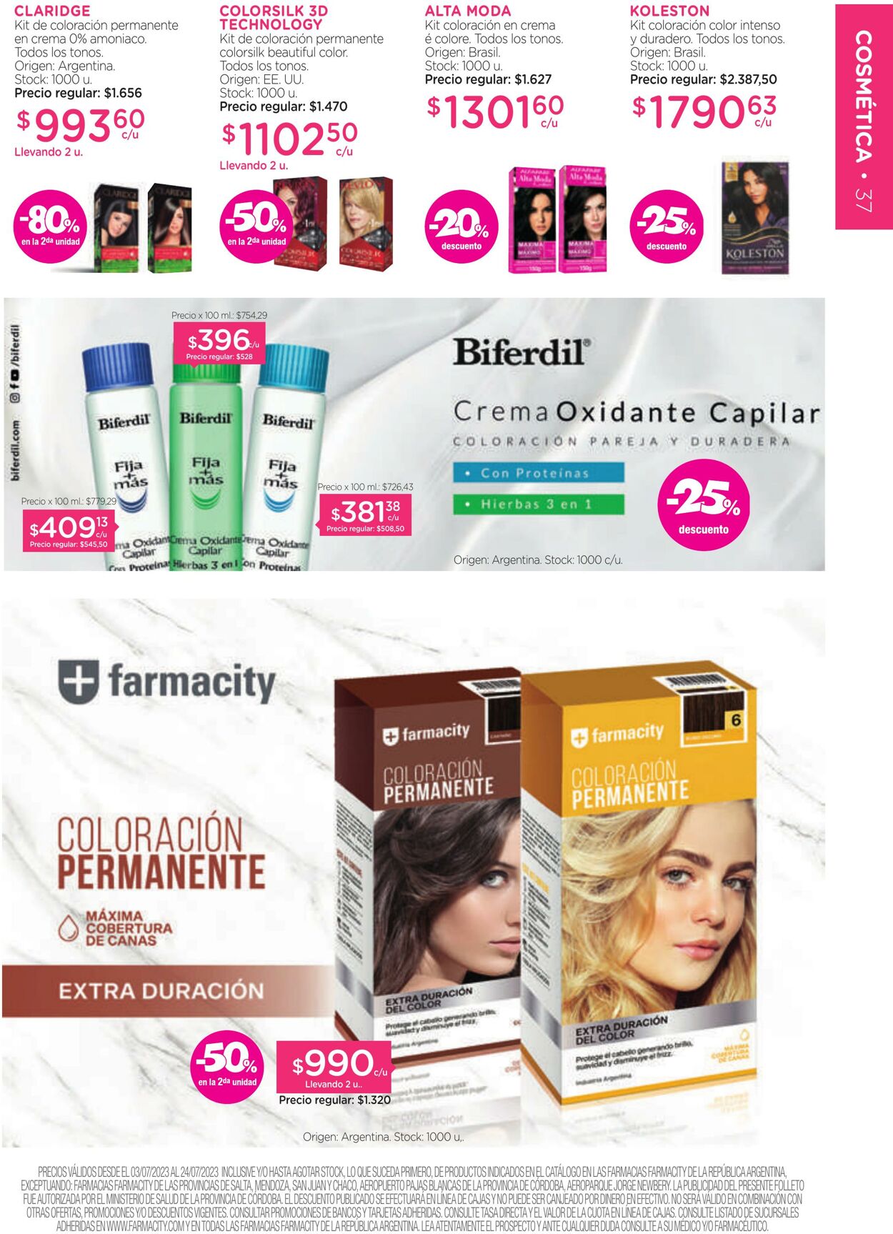 Folleto Farmacity 01.07.2023 - 31.07.2023