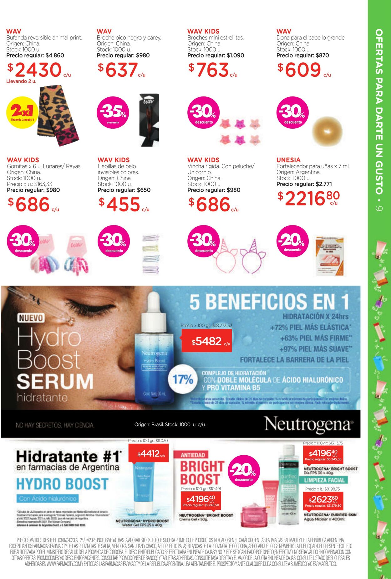 Folleto Farmacity 01.07.2023 - 31.07.2023