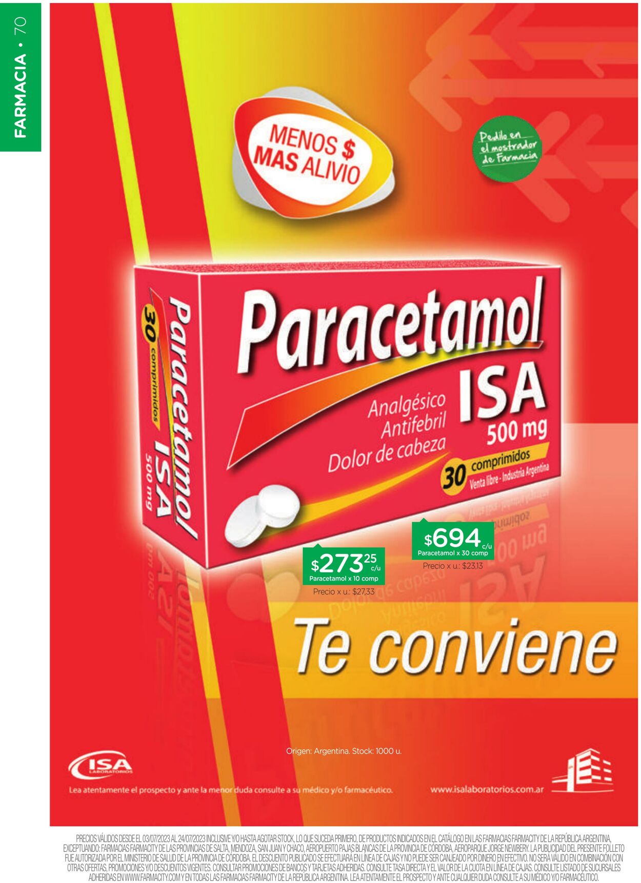 Folleto Farmacity 01.07.2023 - 31.07.2023