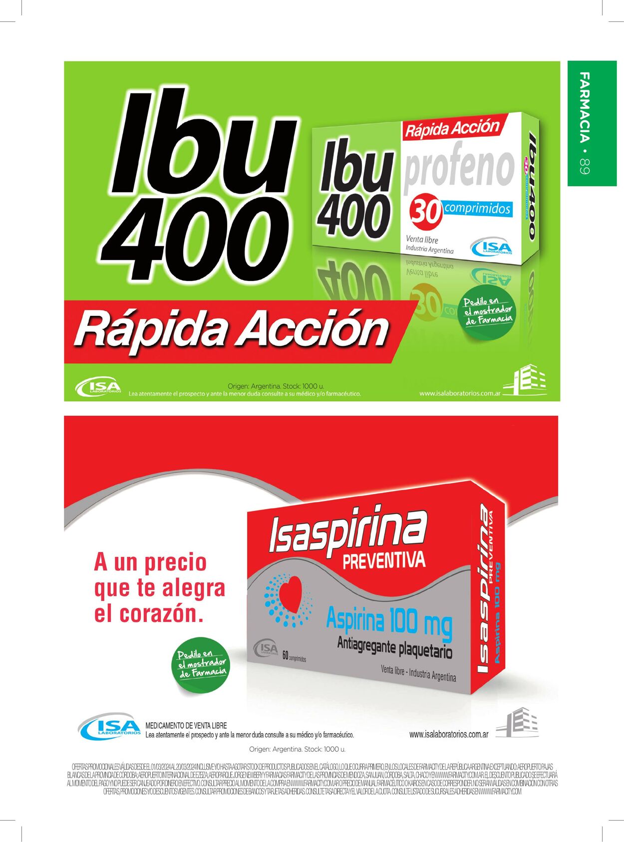 Folleto Farmacity 01.03.2024 - 31.03.2024