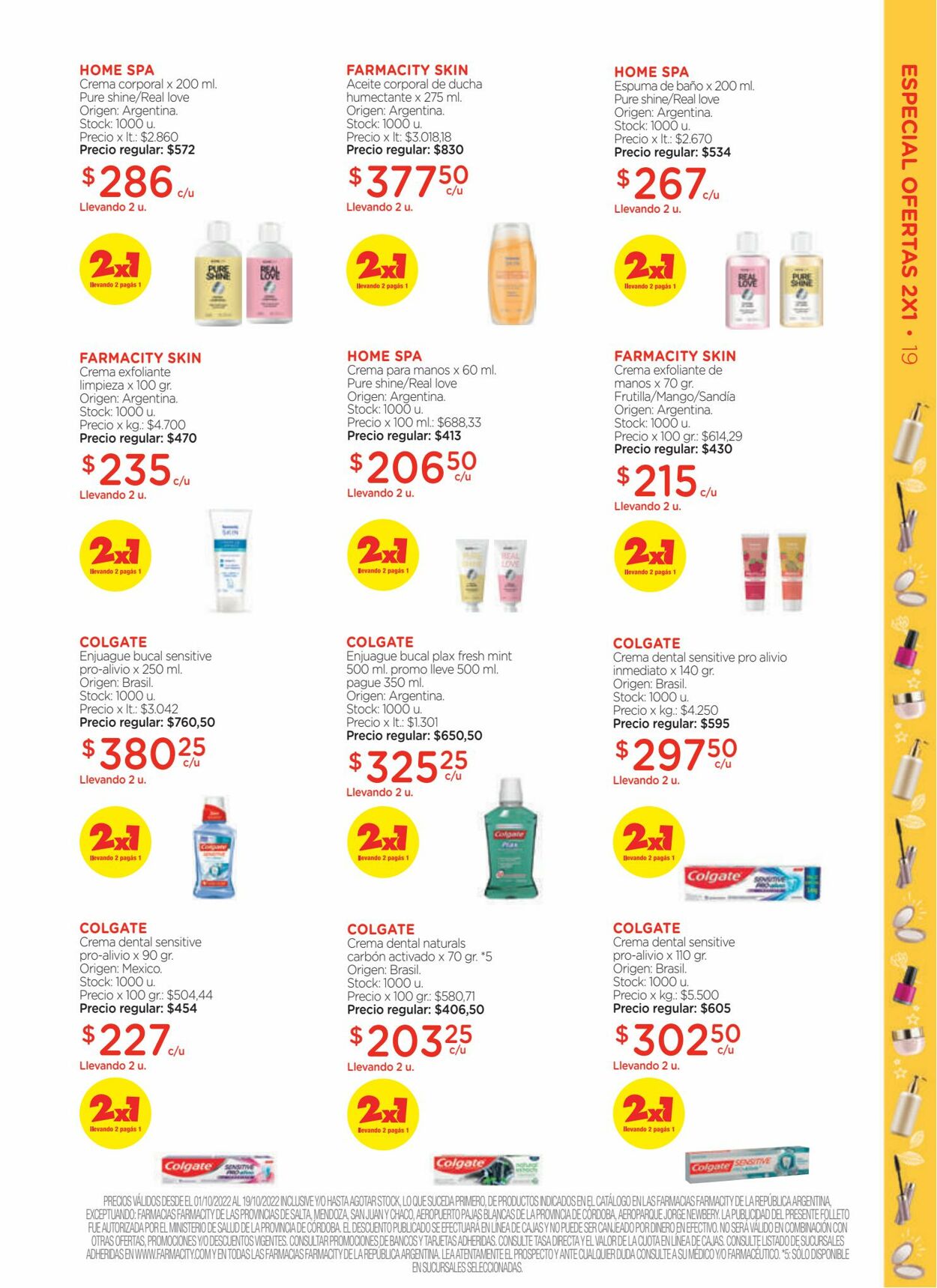 Folleto Farmacity 01.10.2022 - 19.10.2022