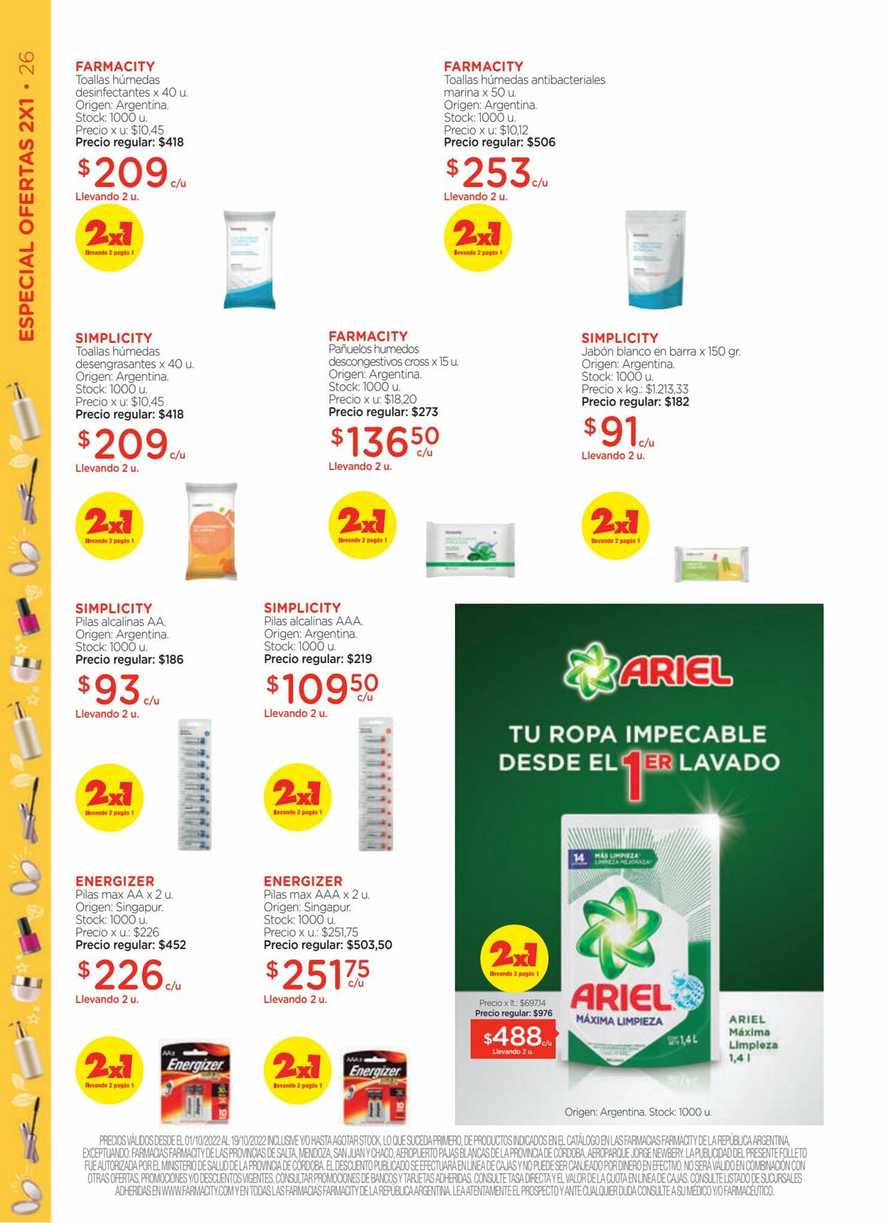 Folleto Farmacity 01.10.2022 - 19.10.2022